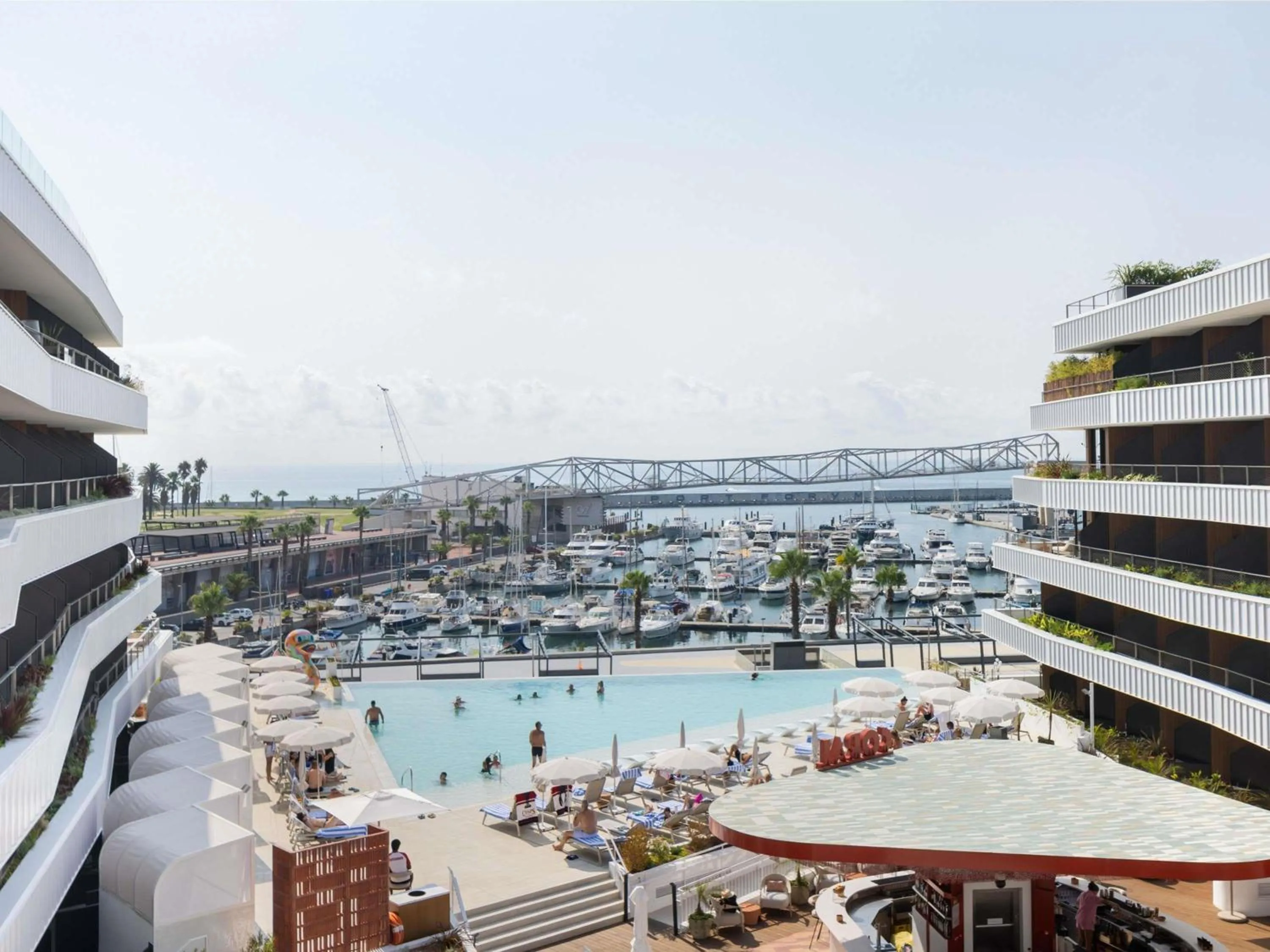 Bedroom in SLS Barcelona