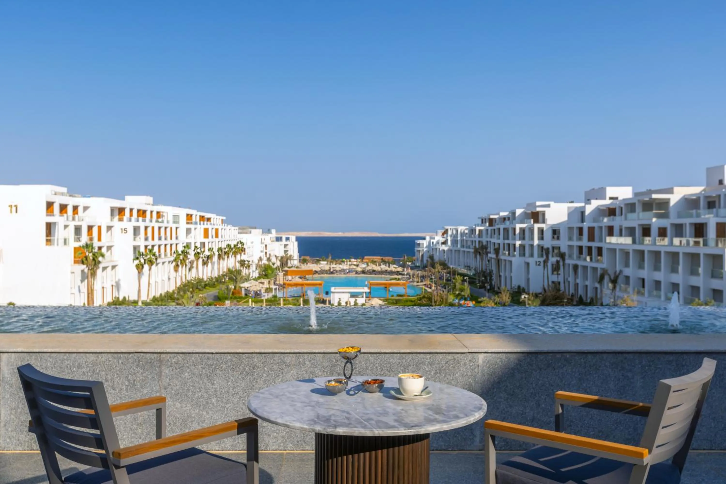 Beach in Rixos Radamis Sharm El Sheikh - Free Lara Fabian Concert Access February 14