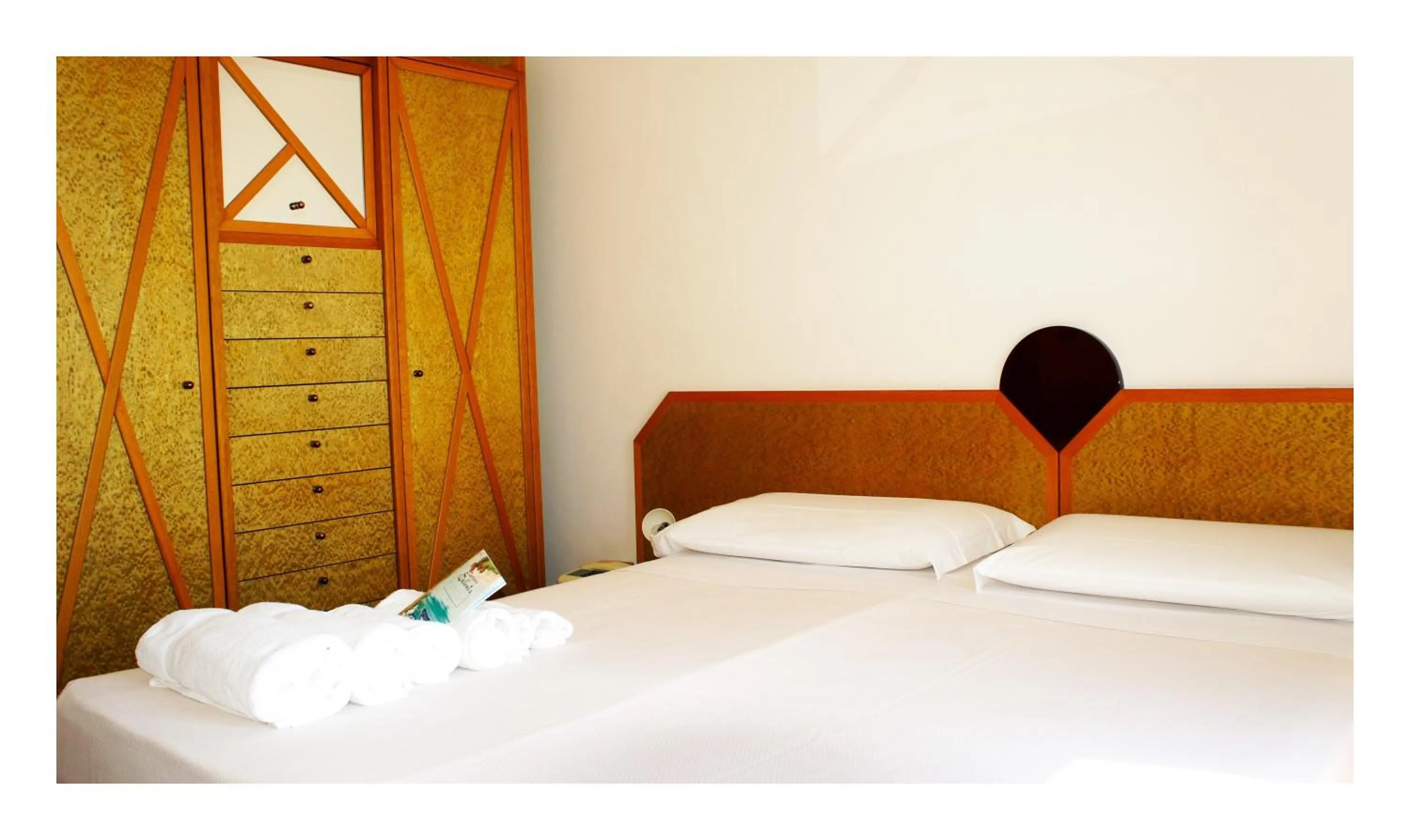 Bed in Albergo Palazzo