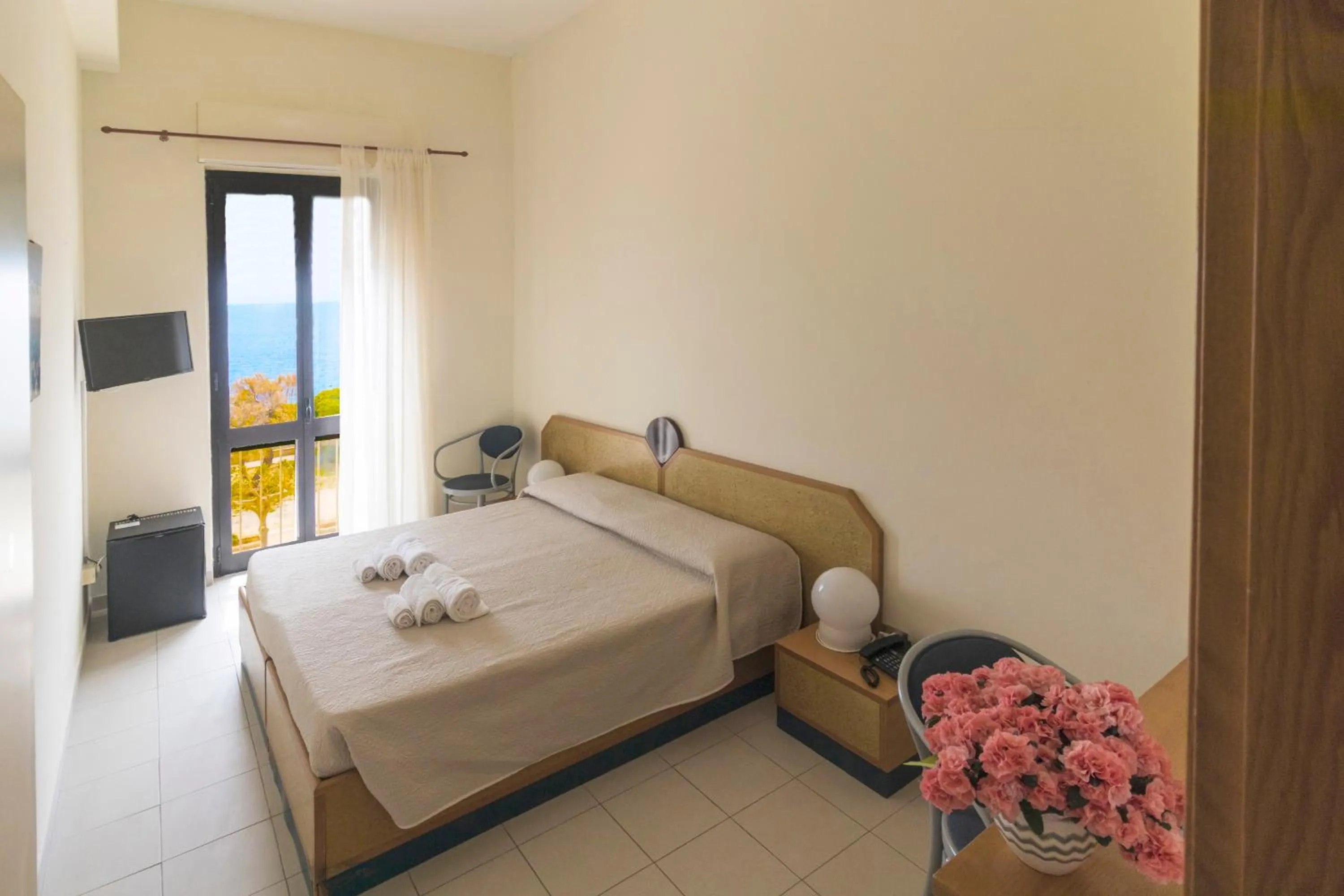 Bed in Albergo Palazzo