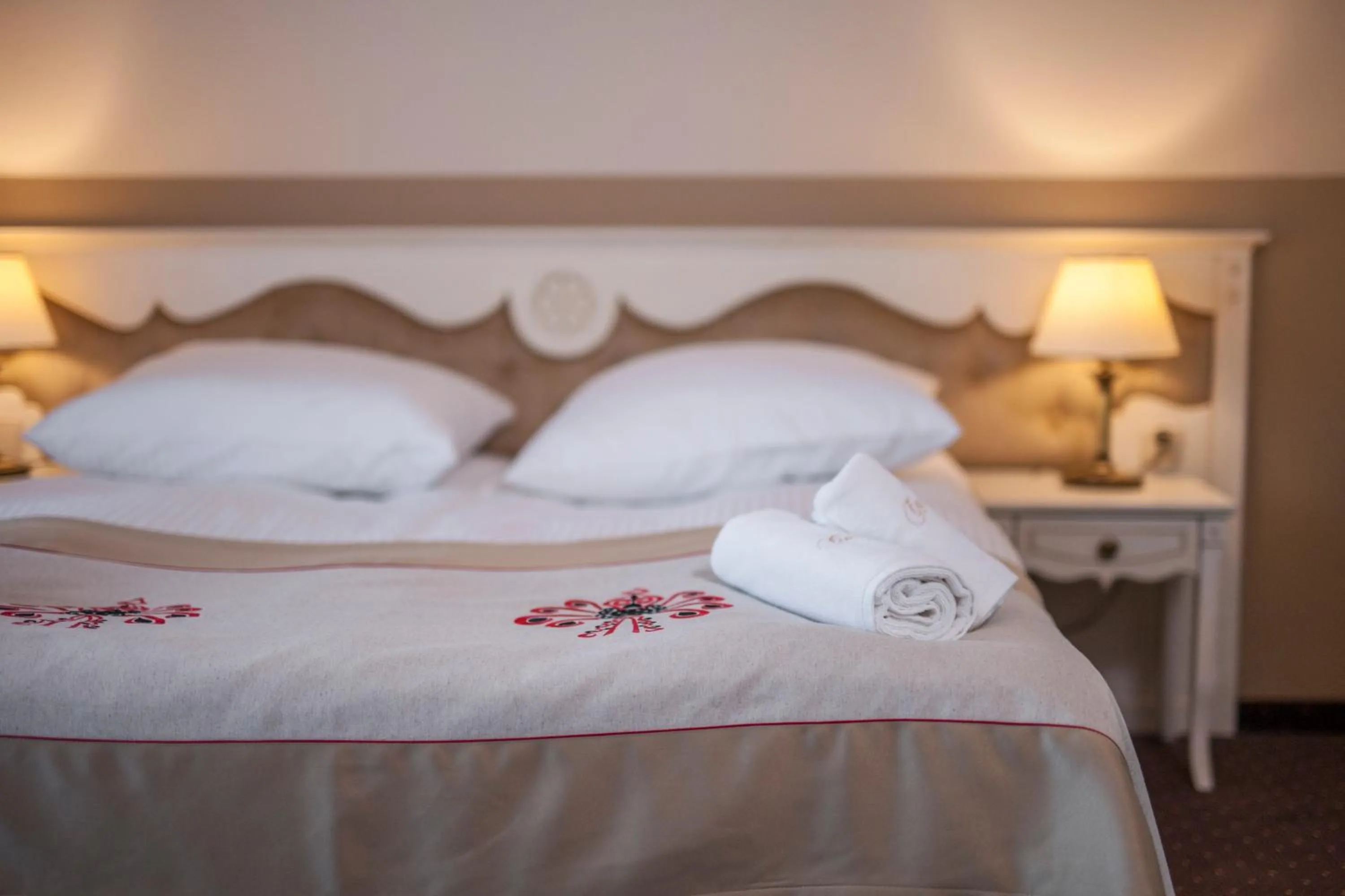 Bed in Carlina Hotel & SPA