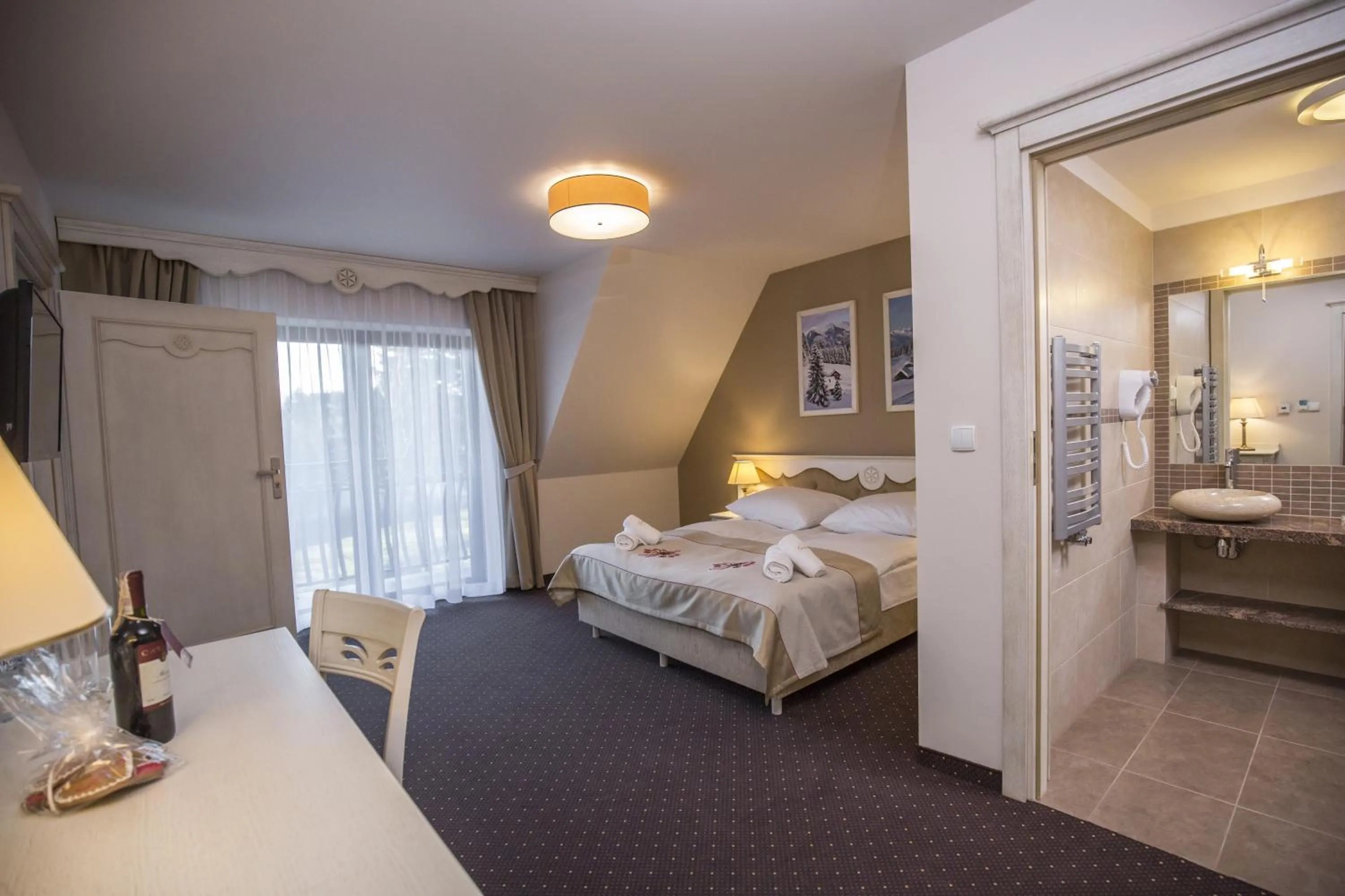 Photo of the whole room, Bed in Carlina Hotel & SPA