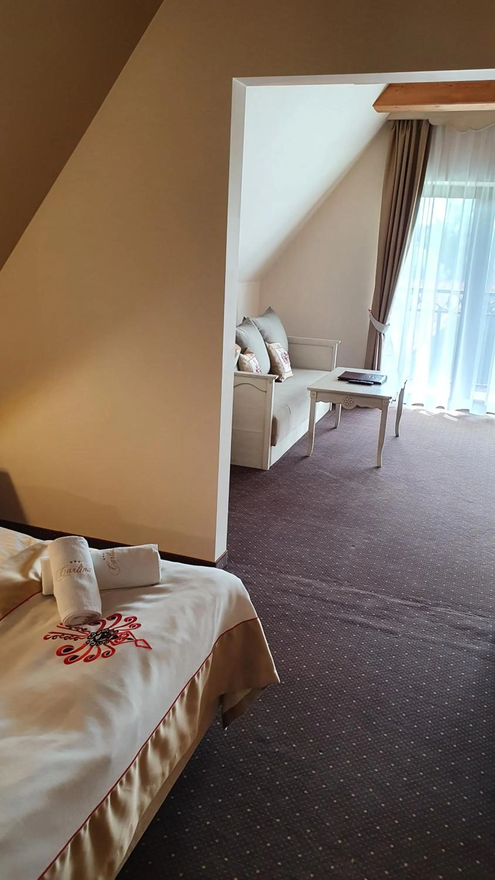 Bed in Carlina Hotel & SPA