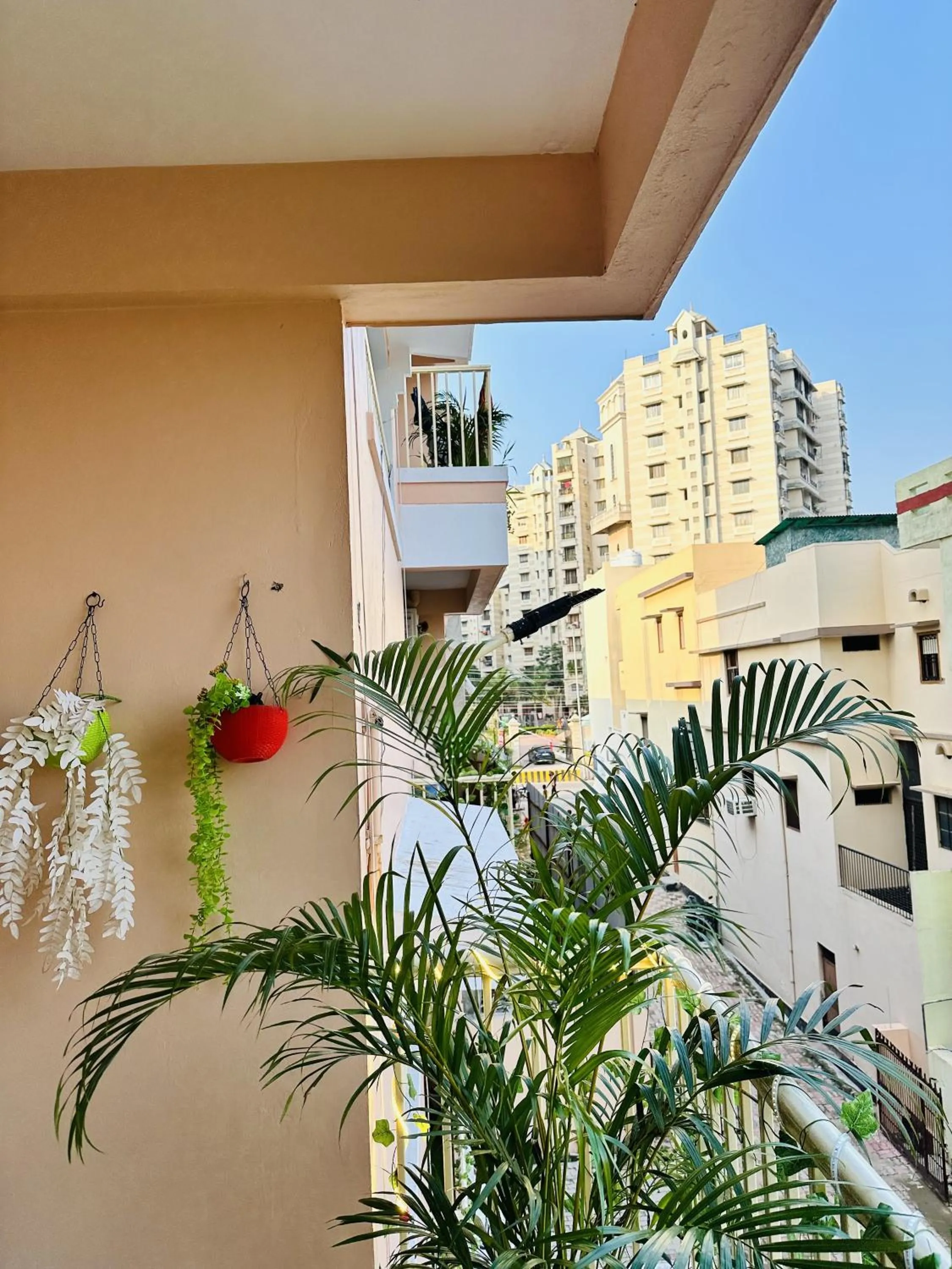 Balcony/Terrace in ZoomStay - 3BHK Apartments