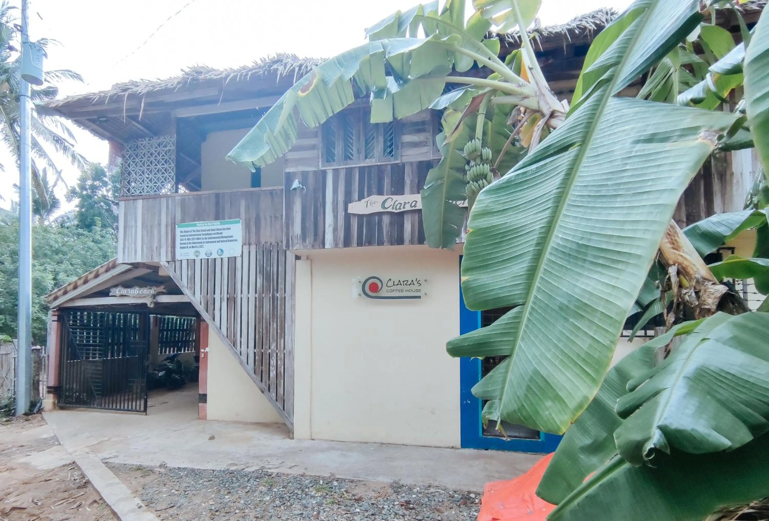 Property building in The Clara Beach and Guest House