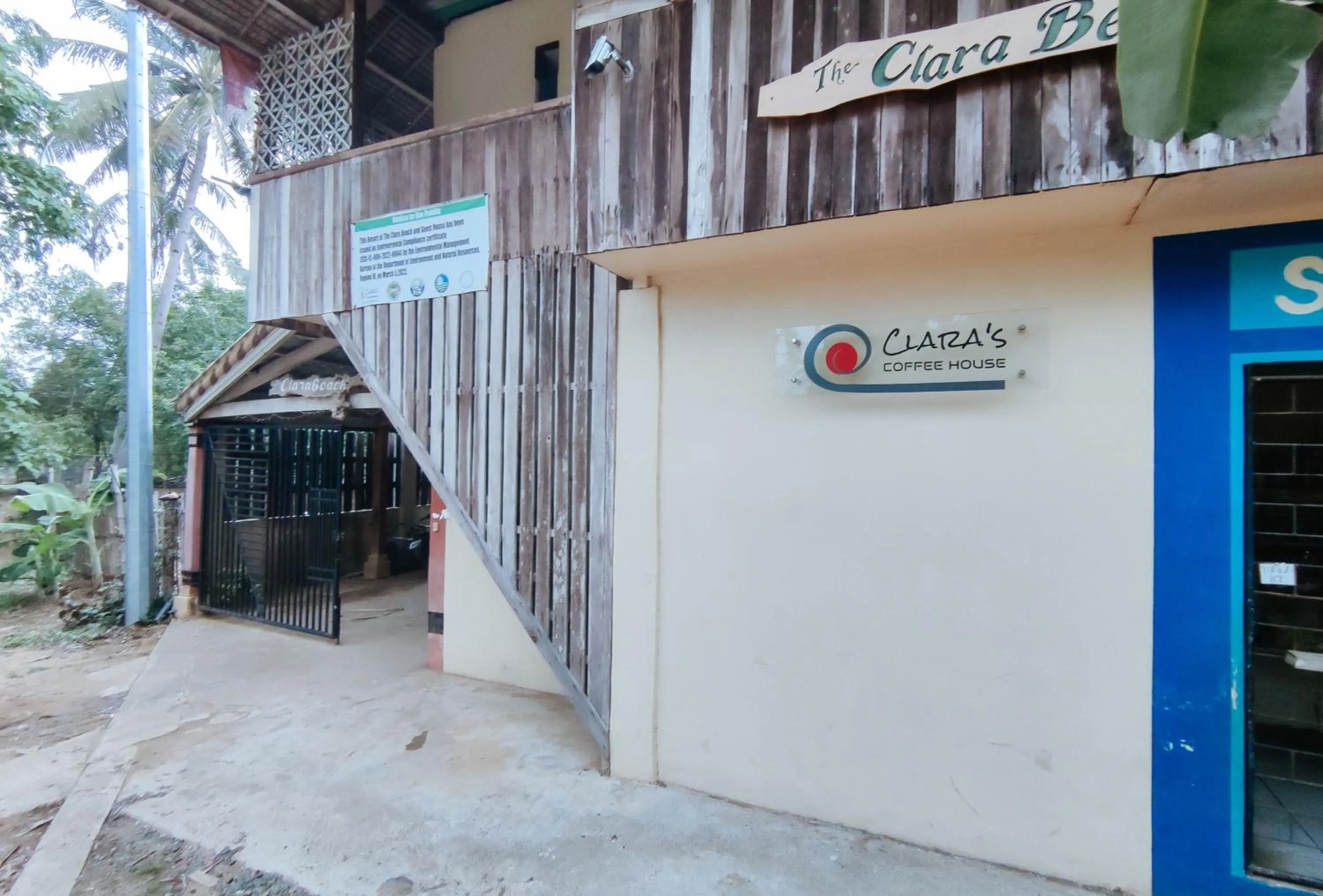 Property building in The Clara Beach and Guest House