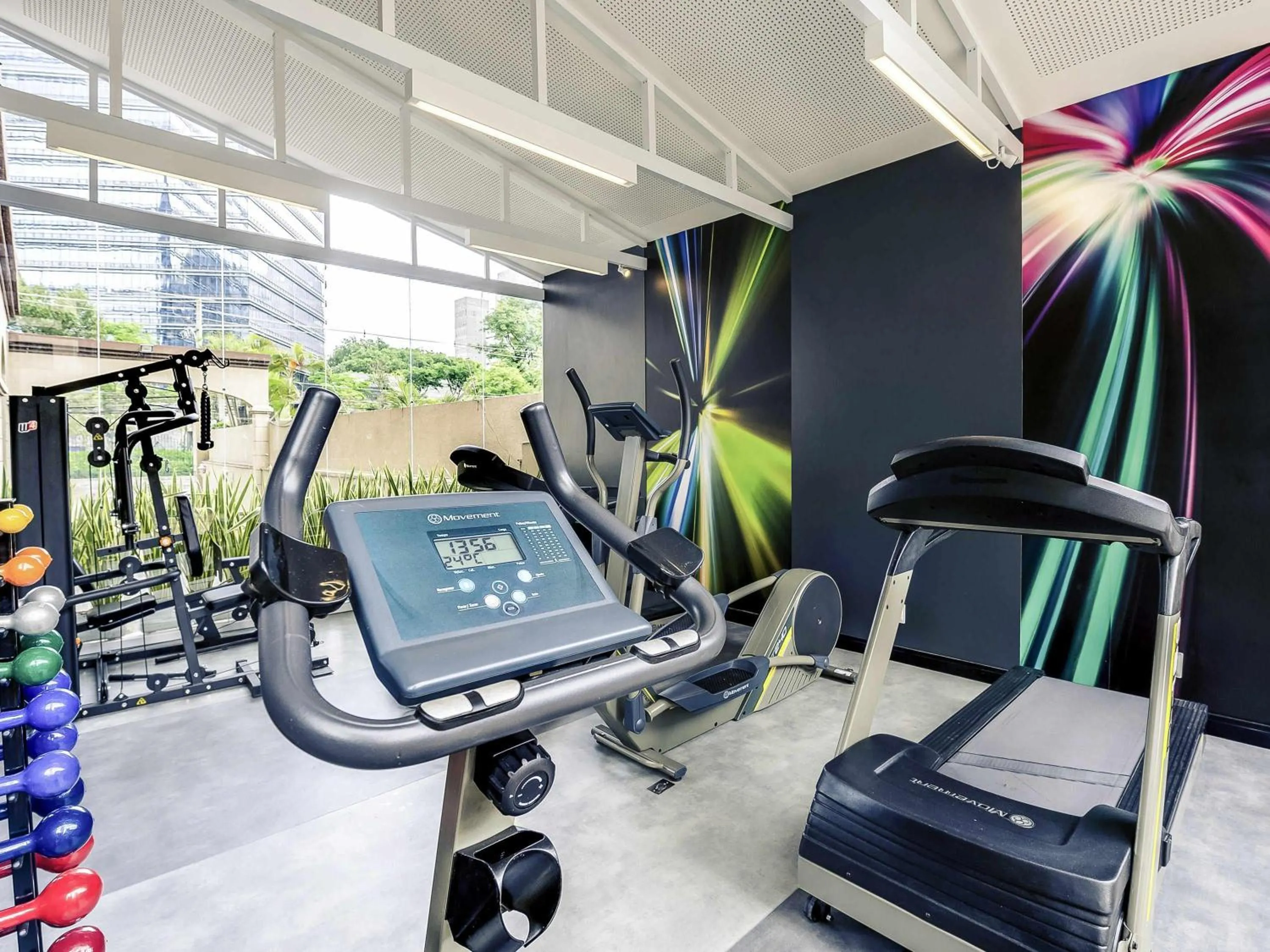 Fitness centre/facilities in Mercure São Paulo JK