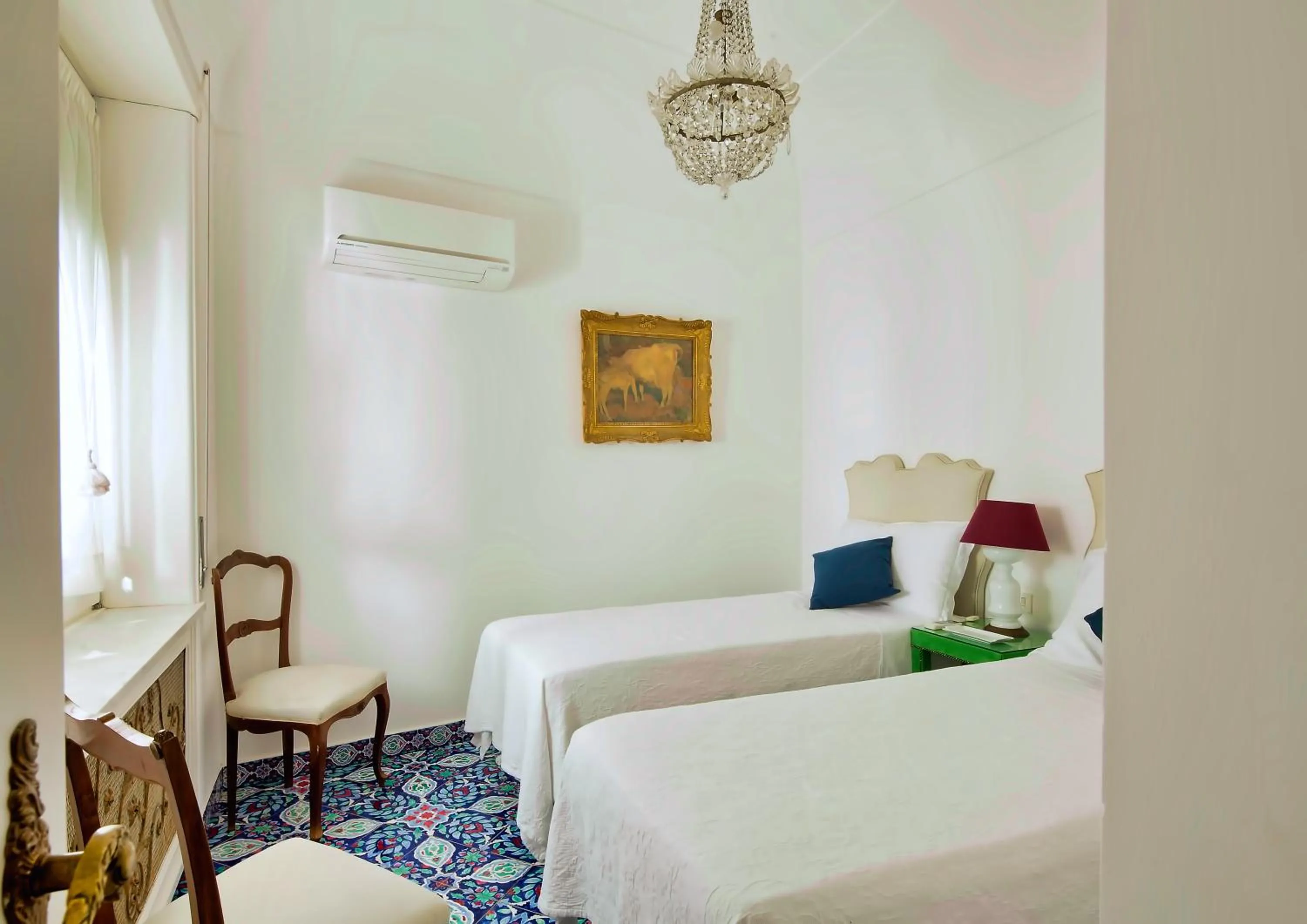 Bed in Villa Silia