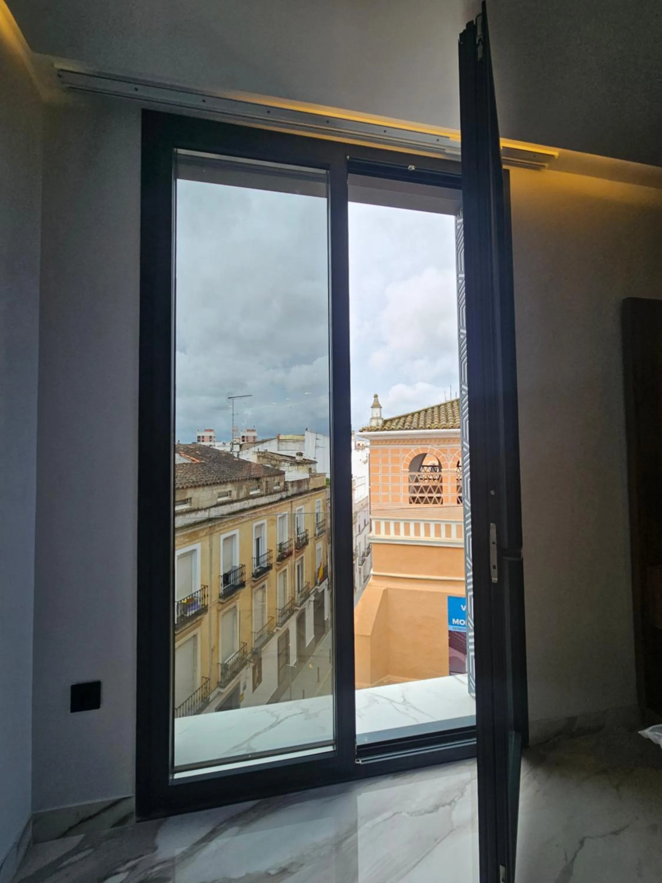 Balcony/Terrace in Hotel Las Tres Campanas
