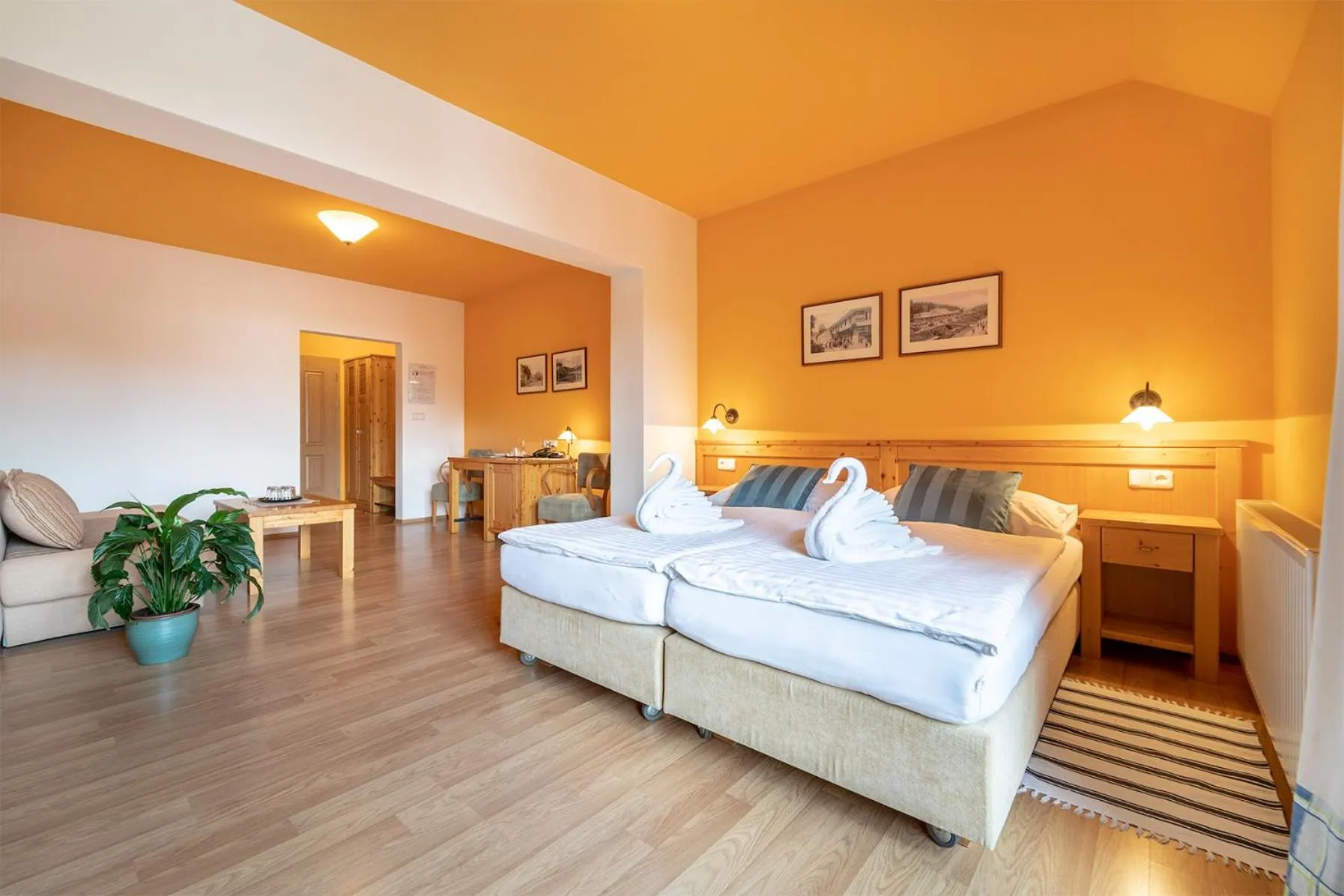 Photo of the whole room in Hotel Vyhlídka