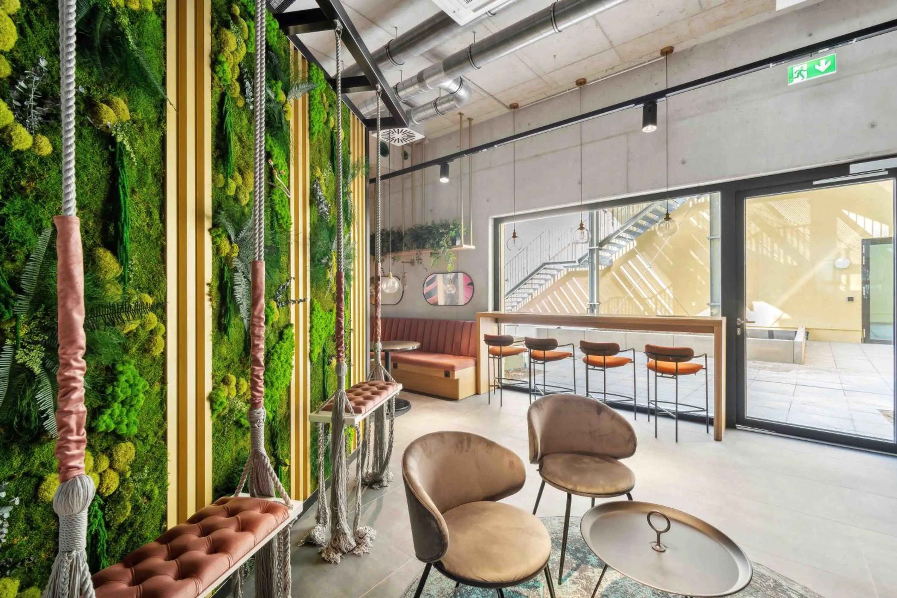 Lobby or reception in Nena Apartments München City East