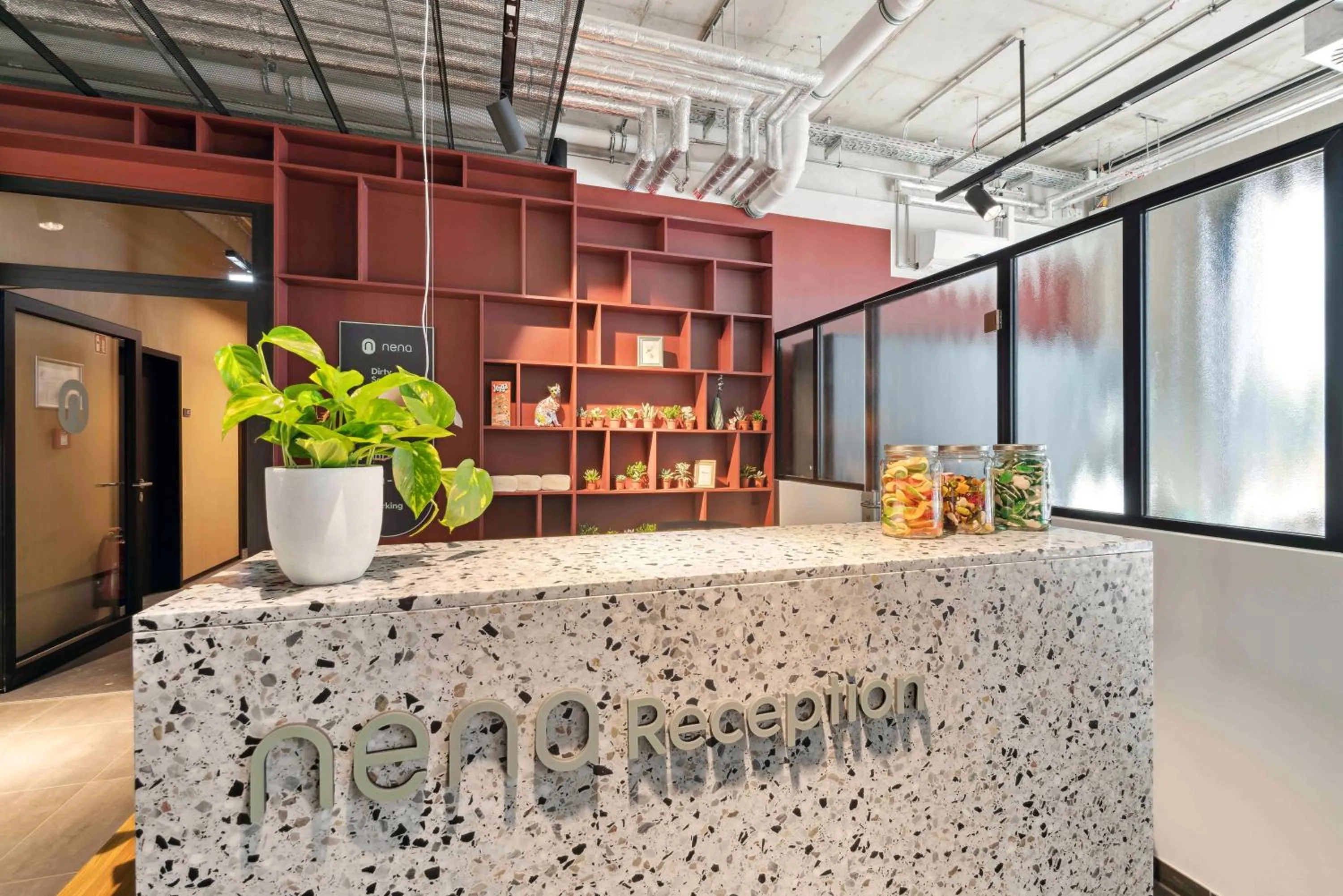 Lobby or reception in Nena Apartments München City East