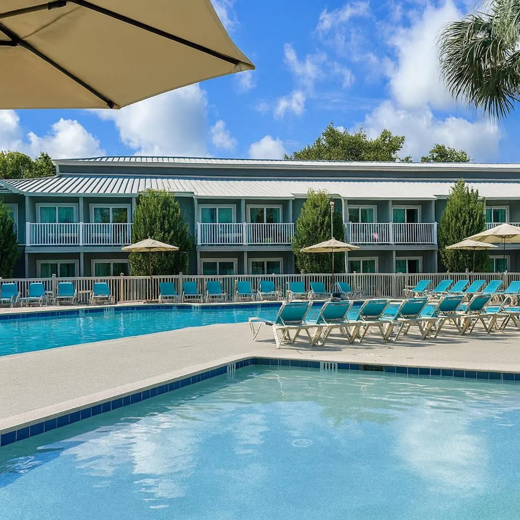 Property building in Players Club Resort