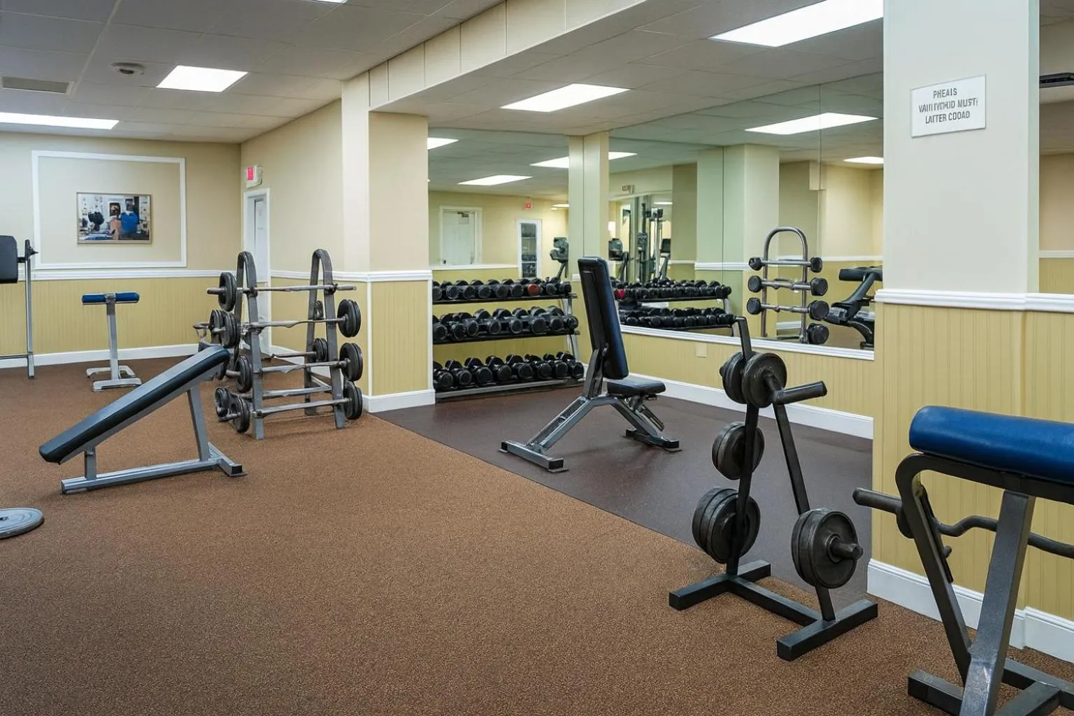Fitness centre/facilities in Players Club Resort