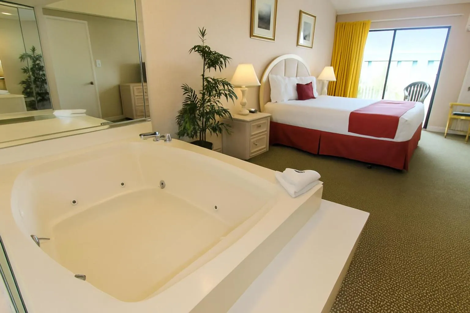 Bed in Players Club Resort