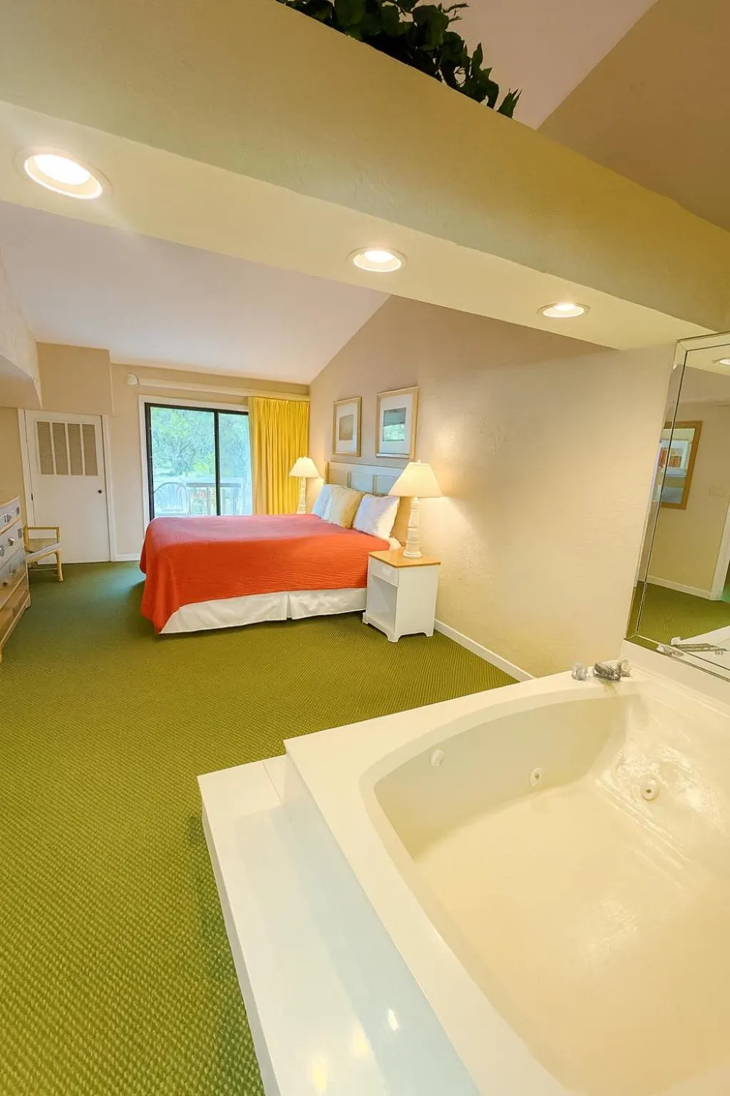 Bed in Players Club Resort