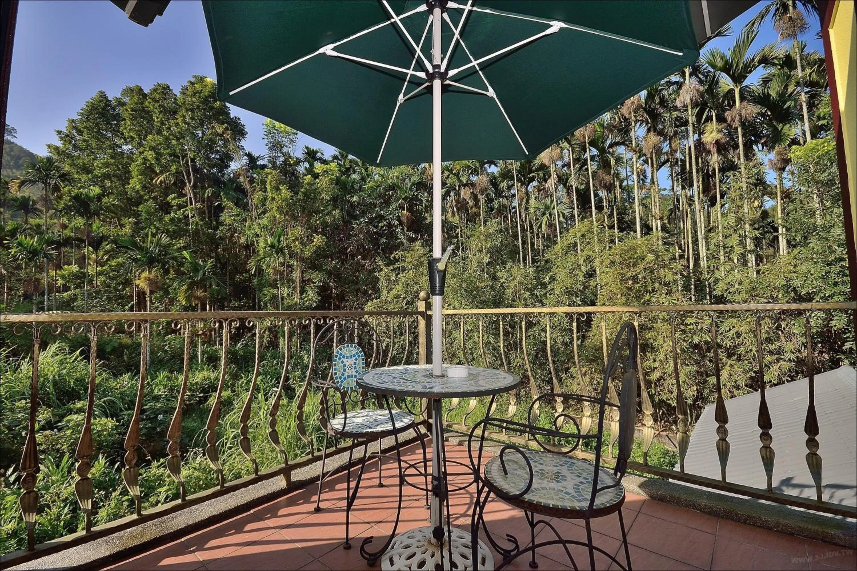 Balcony/Terrace in Sitou Peach Villa B&B