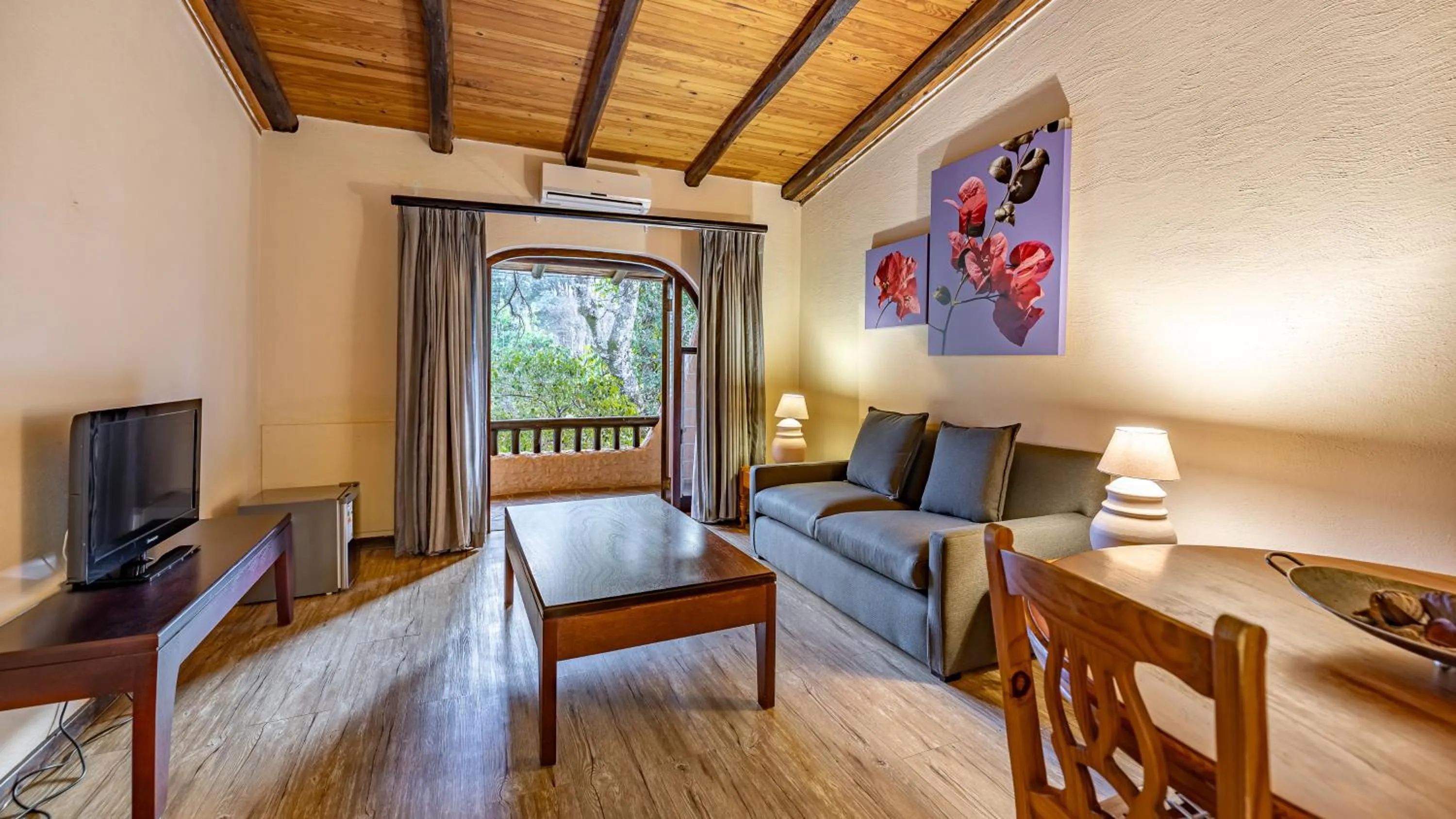 Communal lounge/ TV room in Malaga Hotel