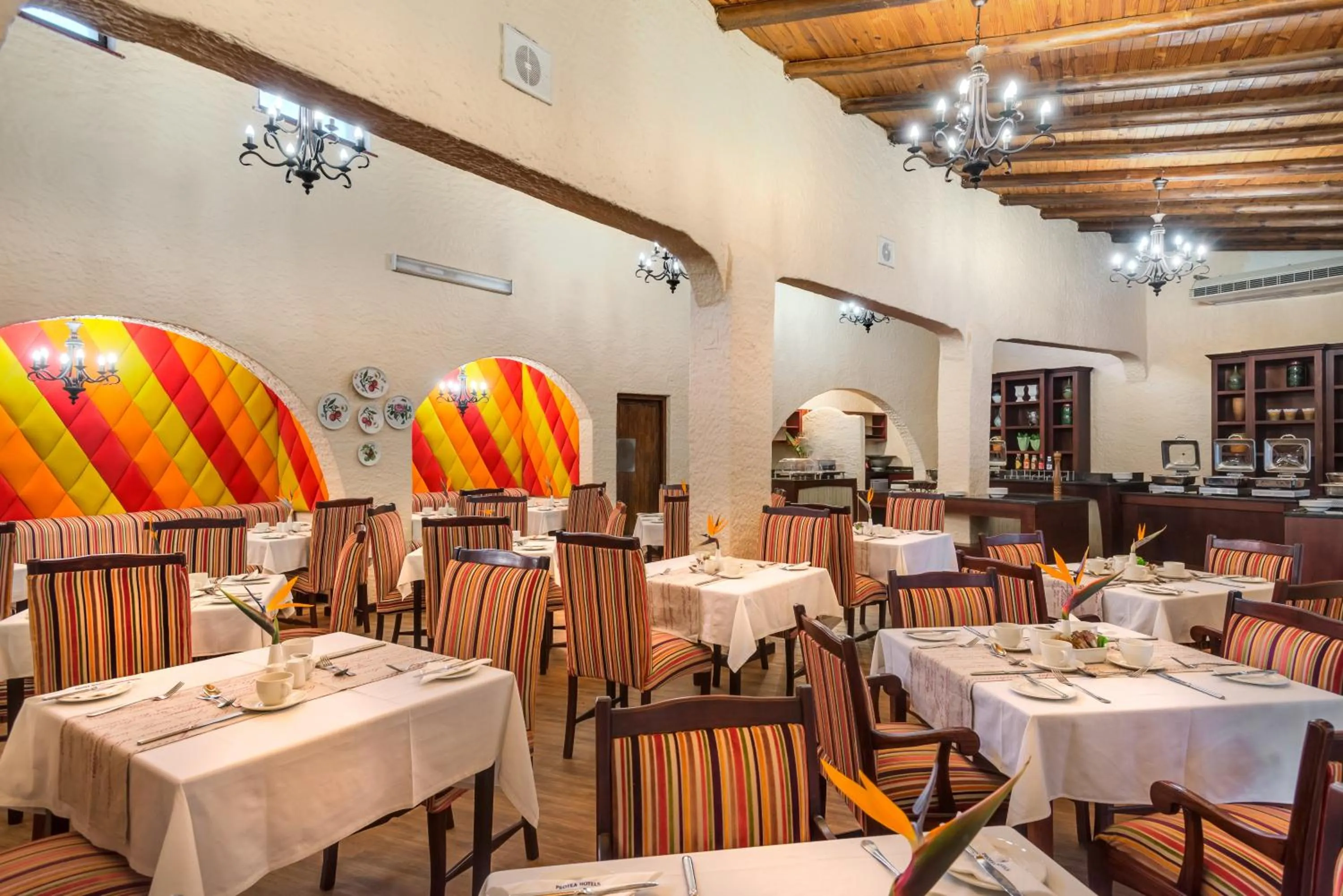 Restaurant/places to eat in Malaga Hotel