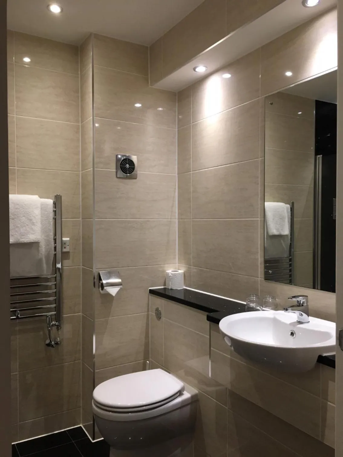 Bathroom in Best Western Premier Heronston Hotel & Spa