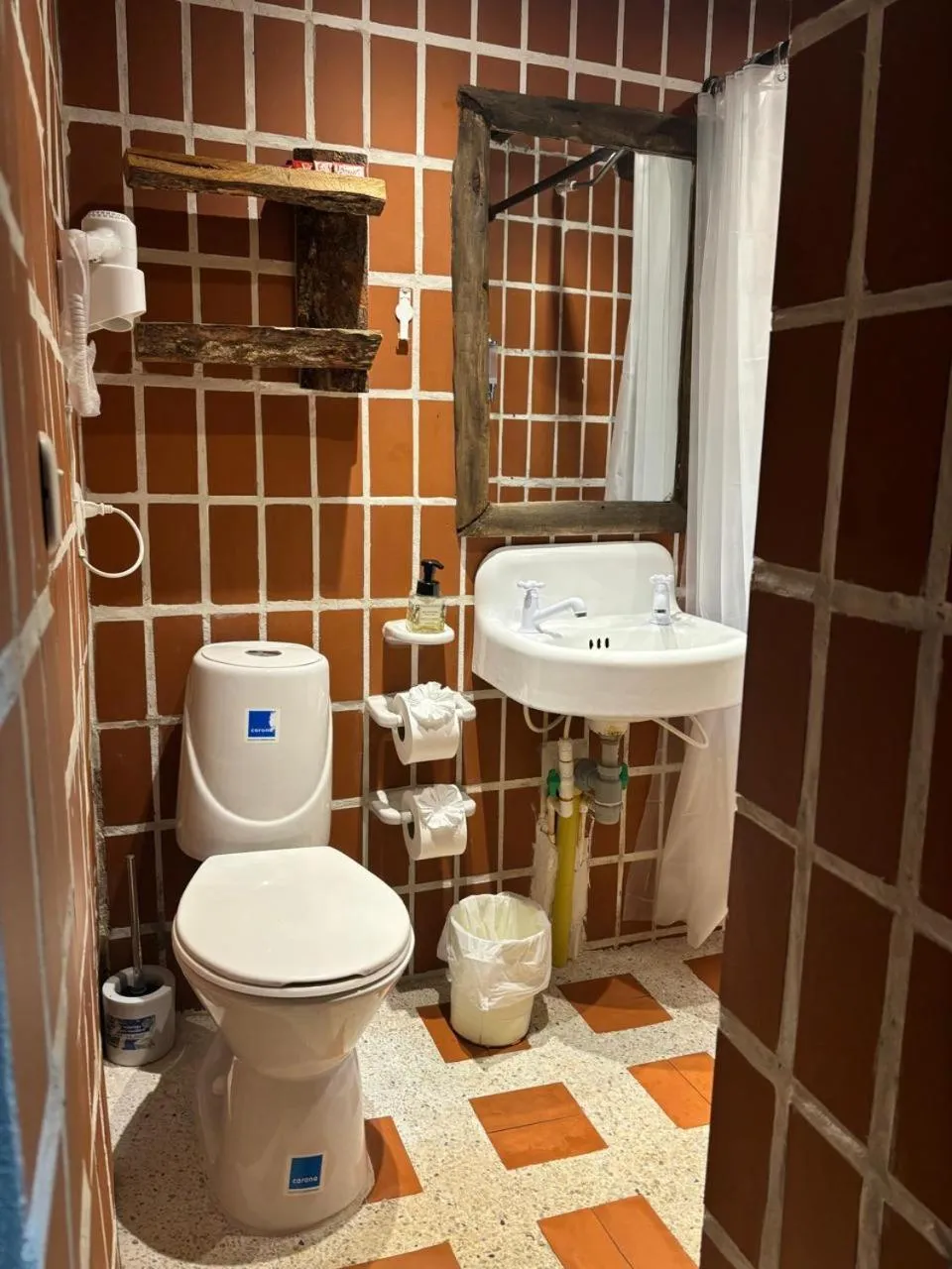 Bathroom in Finca Campestre La Adelita B&B