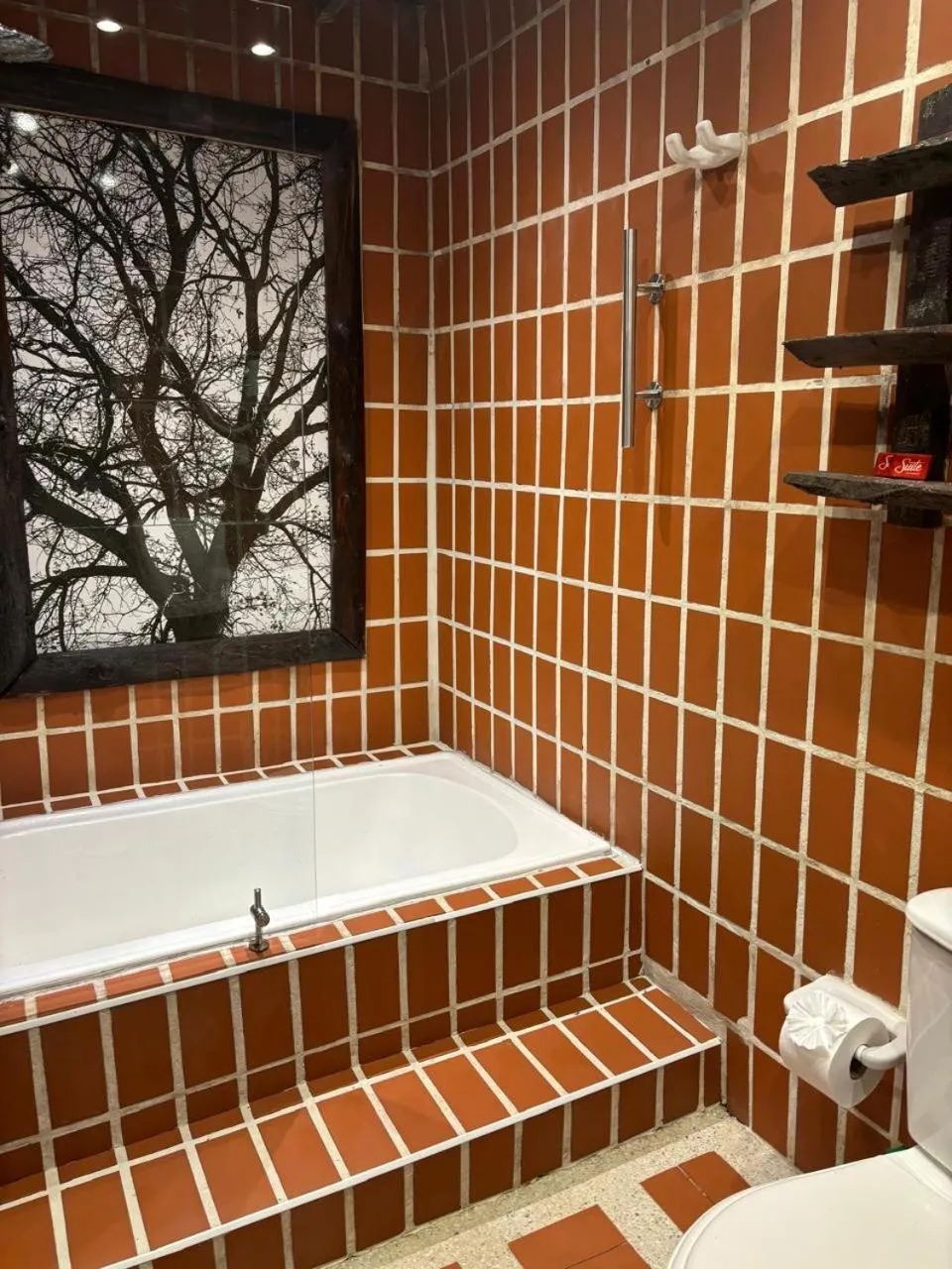 Bathroom in Finca Campestre La Adelita B&B