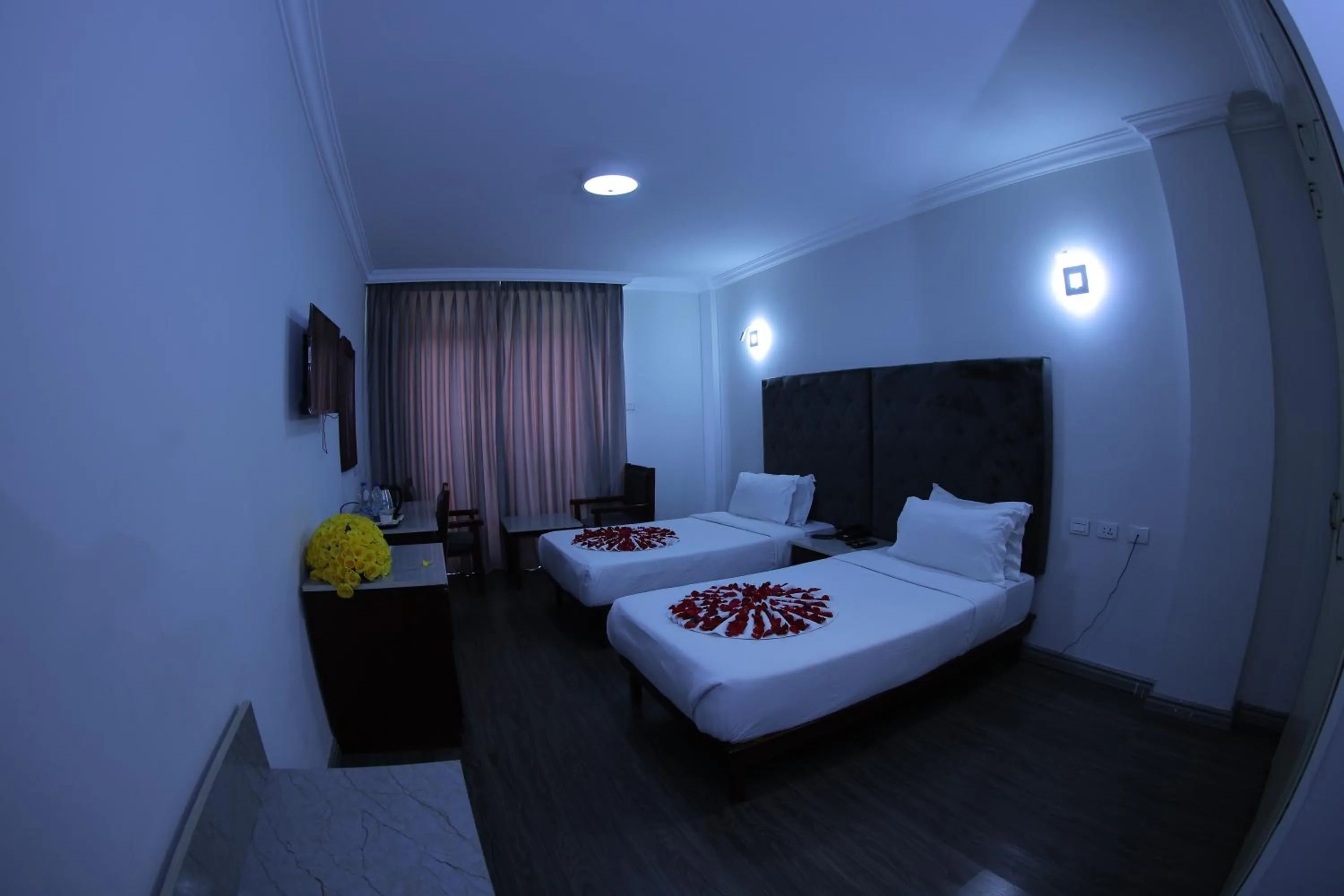 Bed in Trinity Hotel