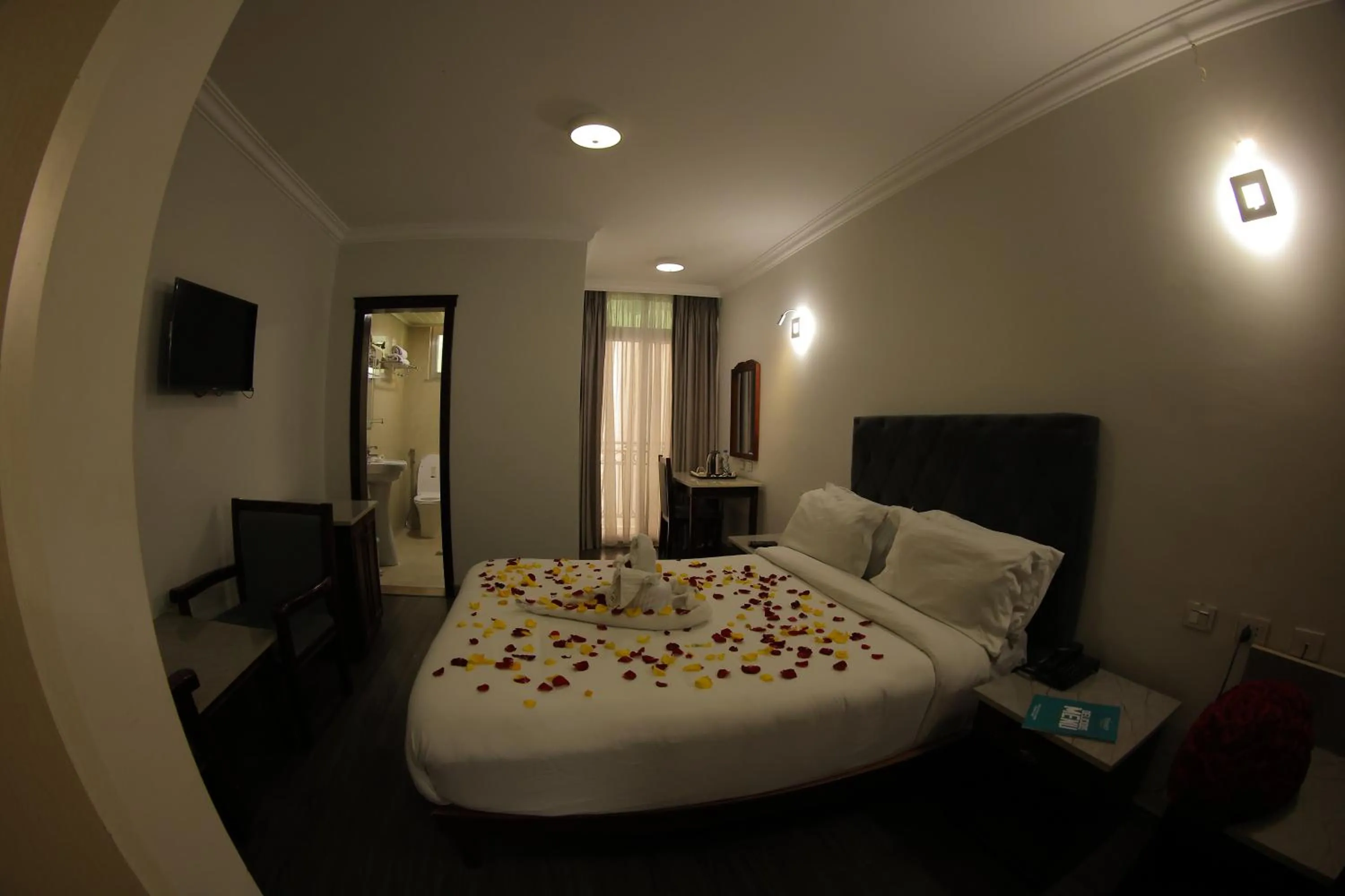 Bed in Trinity Hotel