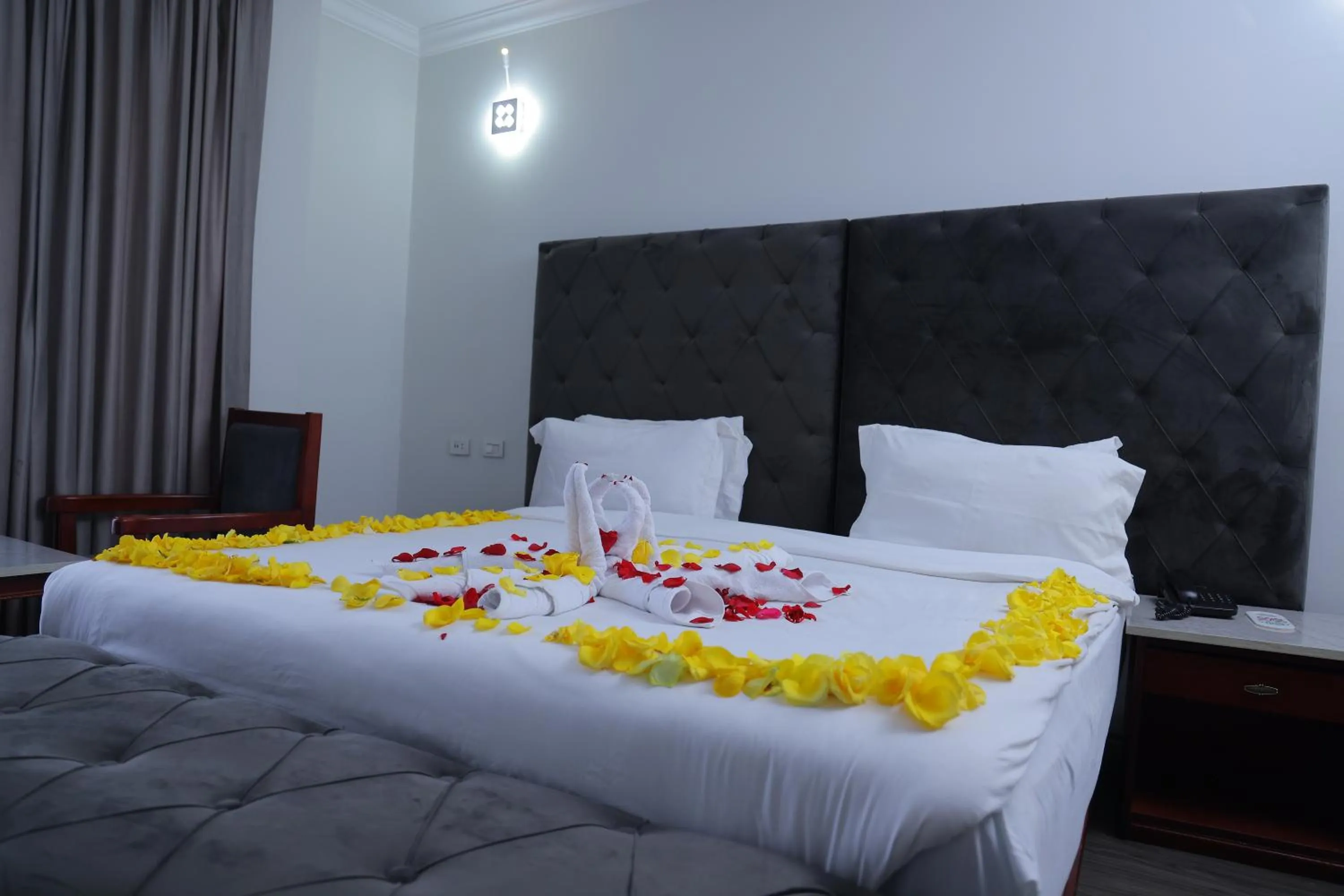 Bed in Trinity Hotel