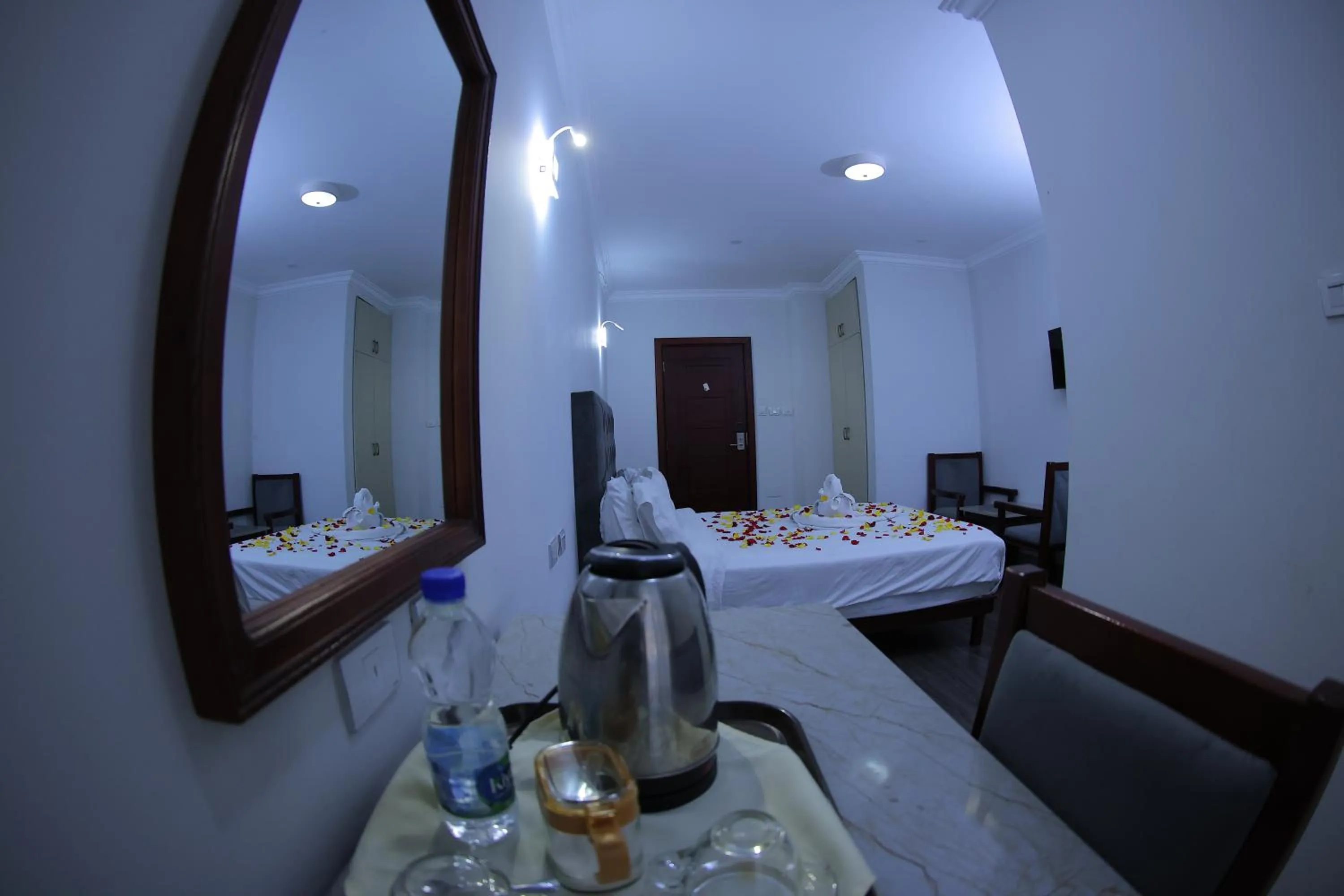 Bed in Trinity Hotel