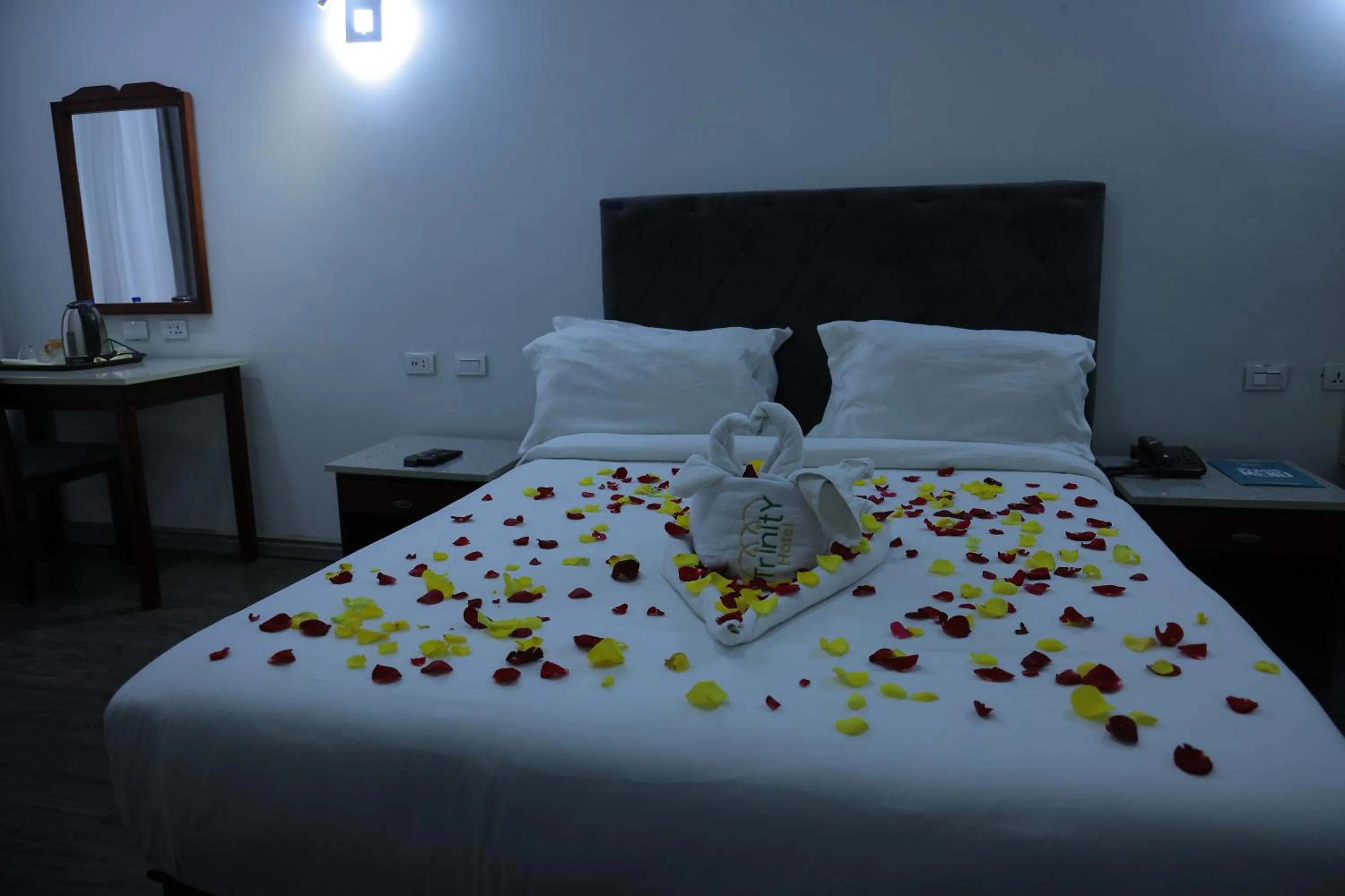 Bed in Trinity Hotel