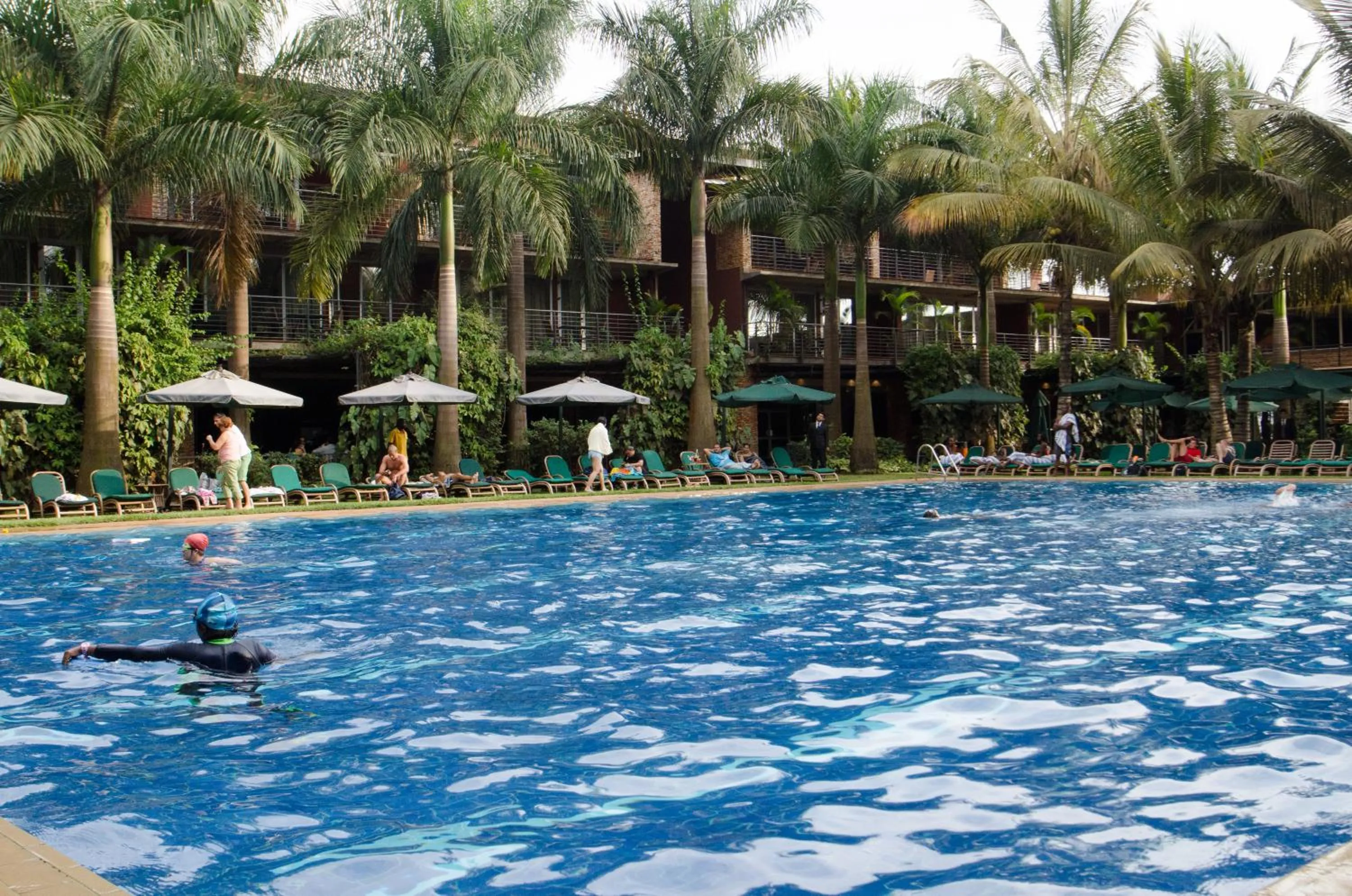 Swimming pool in Kabira Country Club