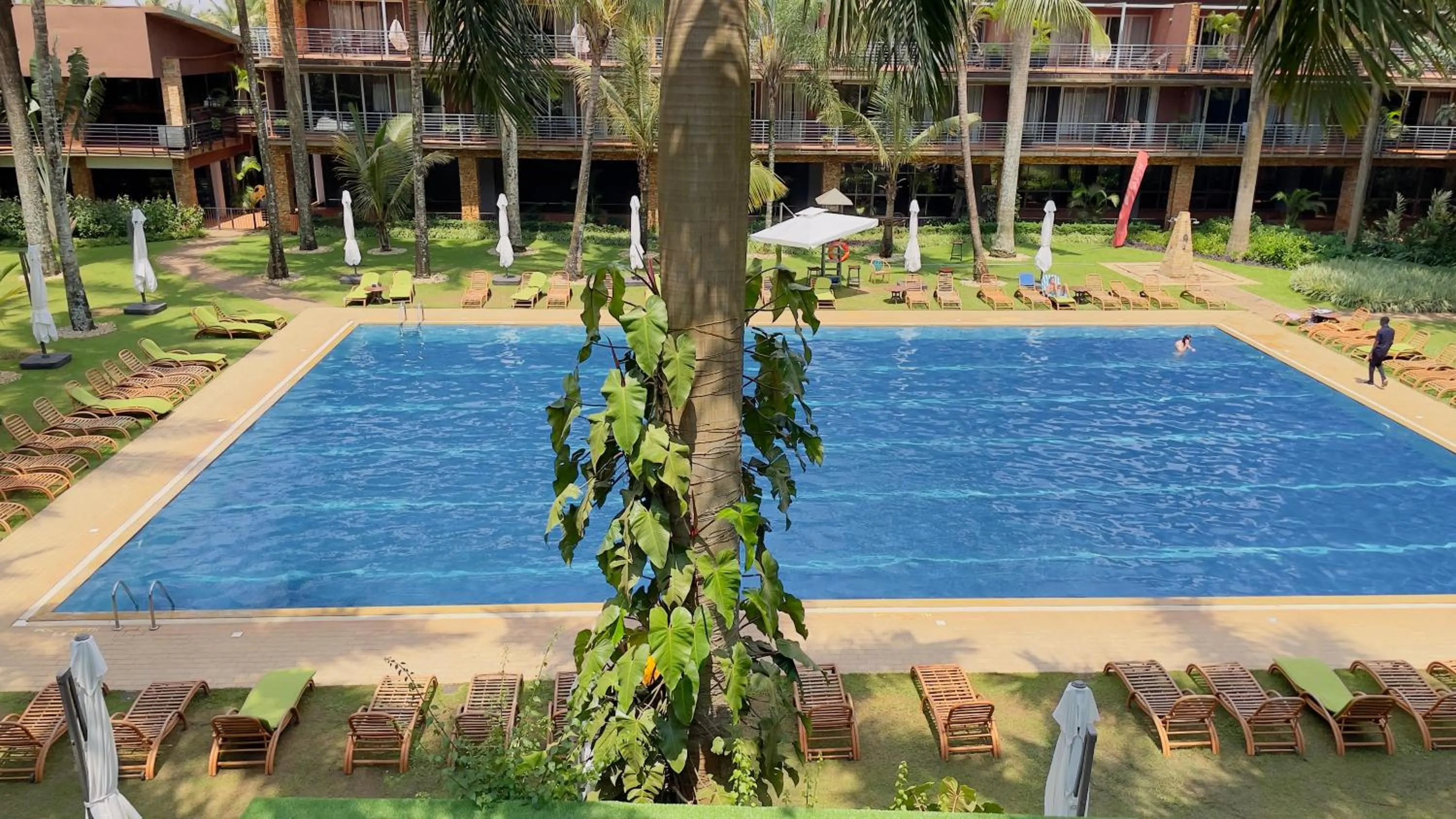 Swimming pool in Kabira Country Club