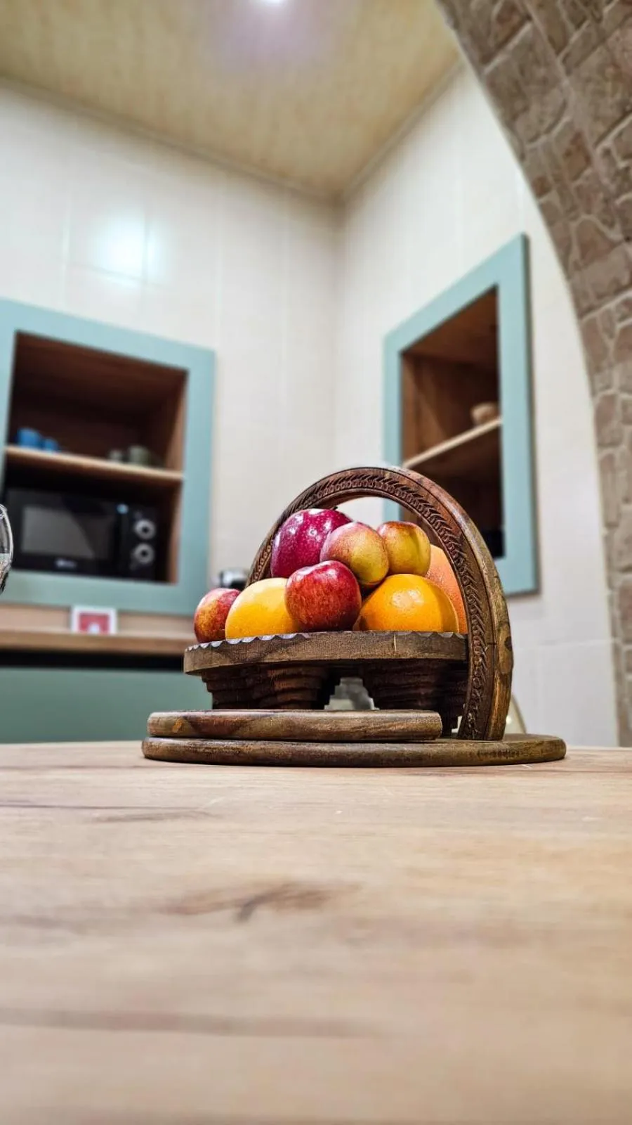 Kitchen or kitchenette in R Studios Old Baku