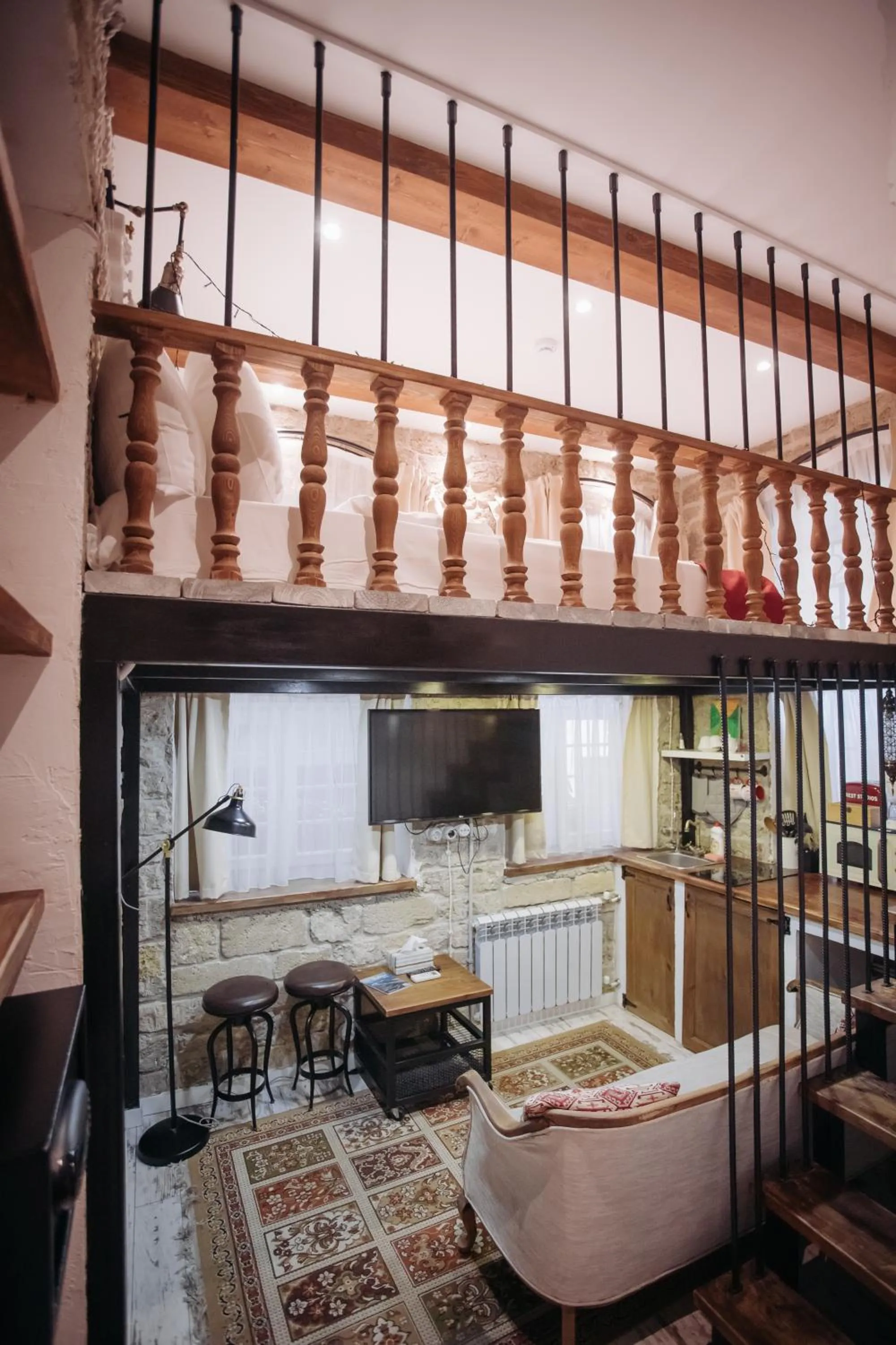 Kitchen or kitchenette in R Studios Old Baku