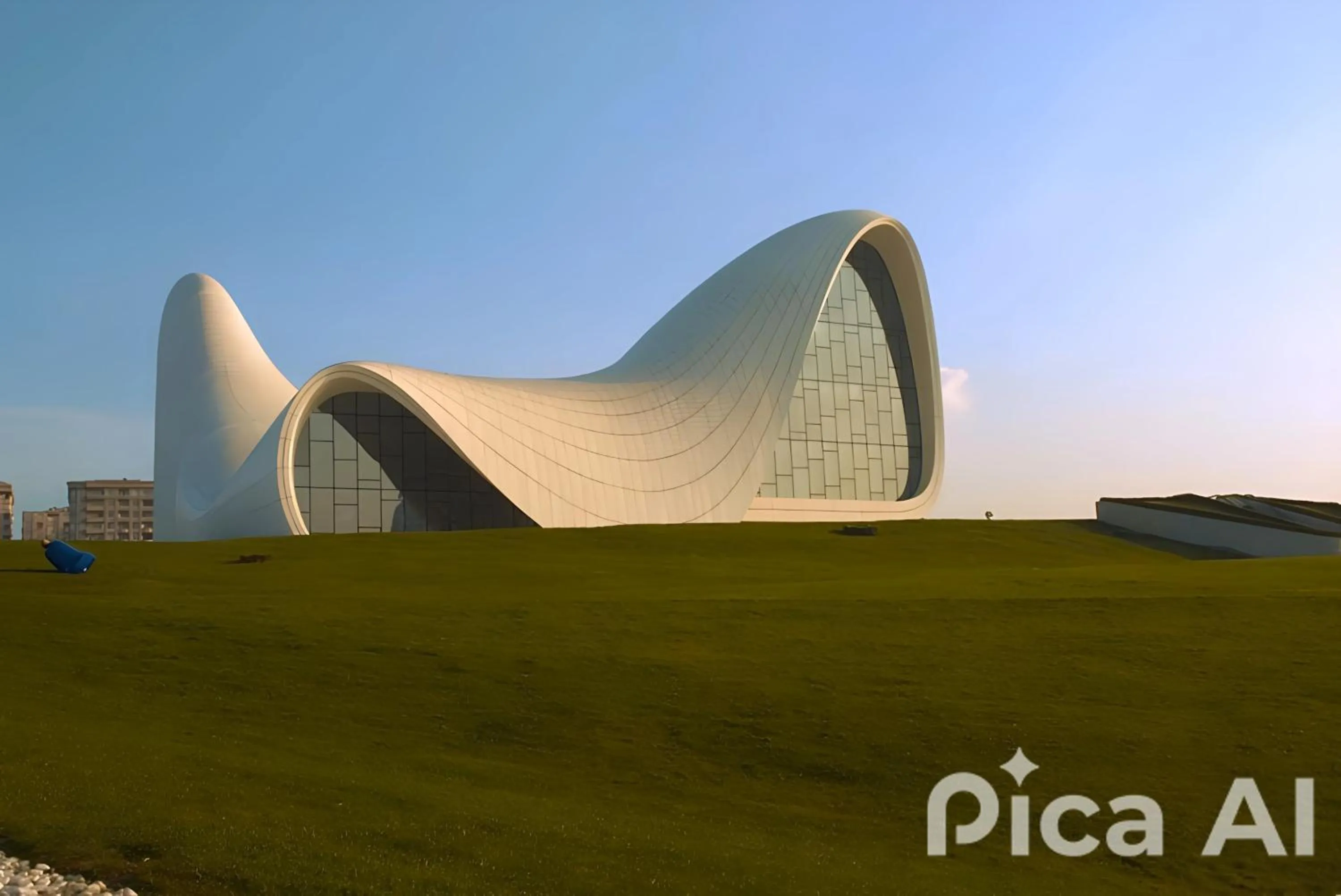 Nearby landmark in R Studios Old Baku