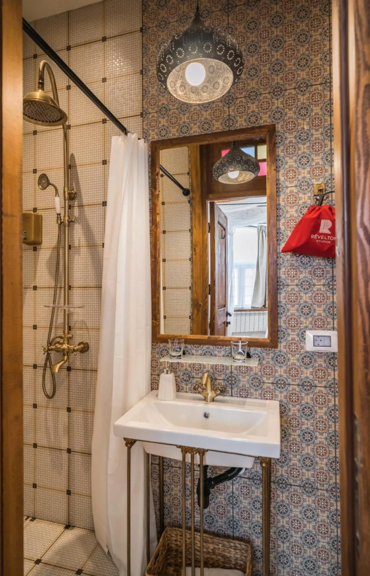 Bathroom in R Studios Old Baku