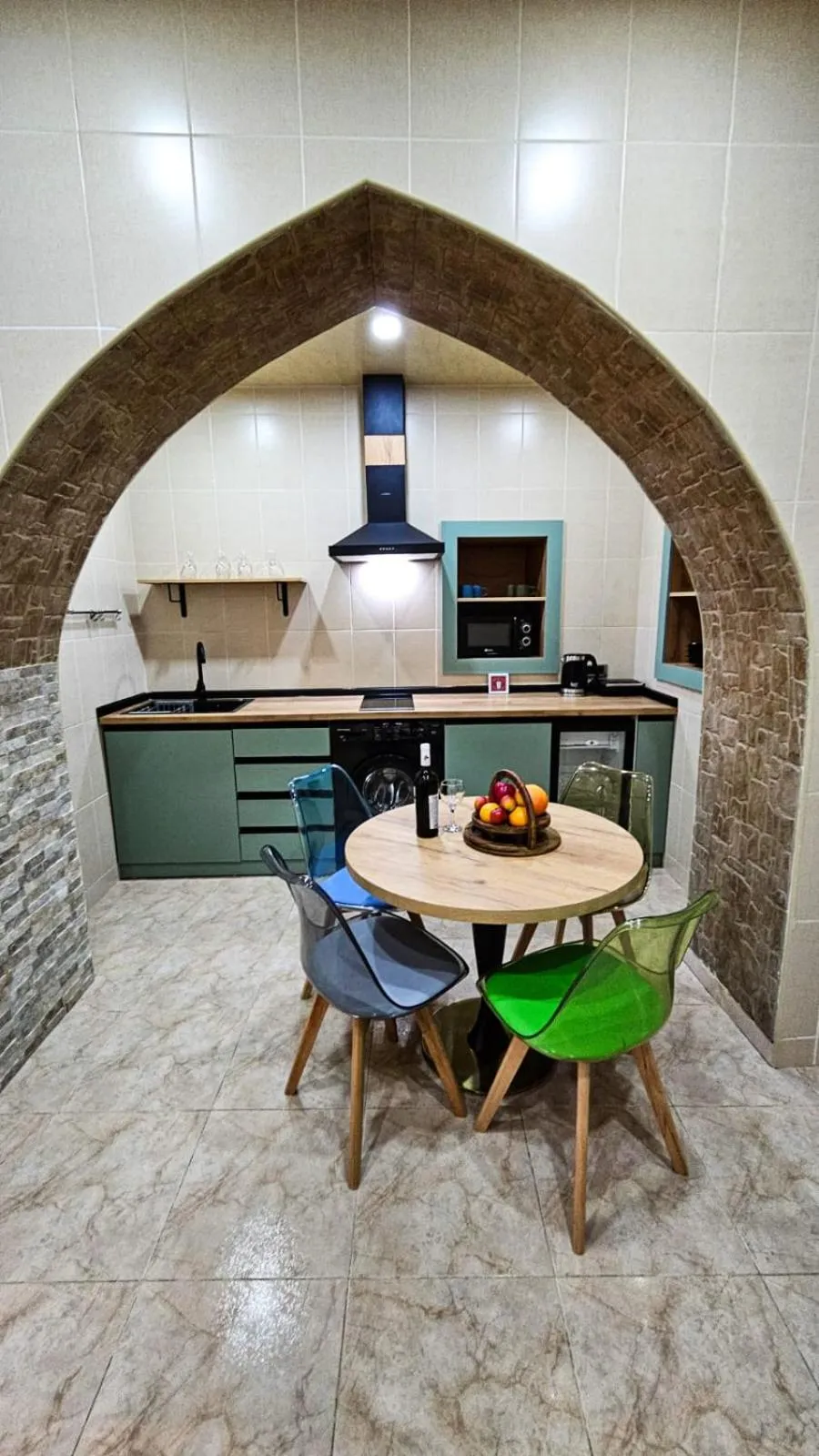 Kitchen or kitchenette in R Studios Old Baku