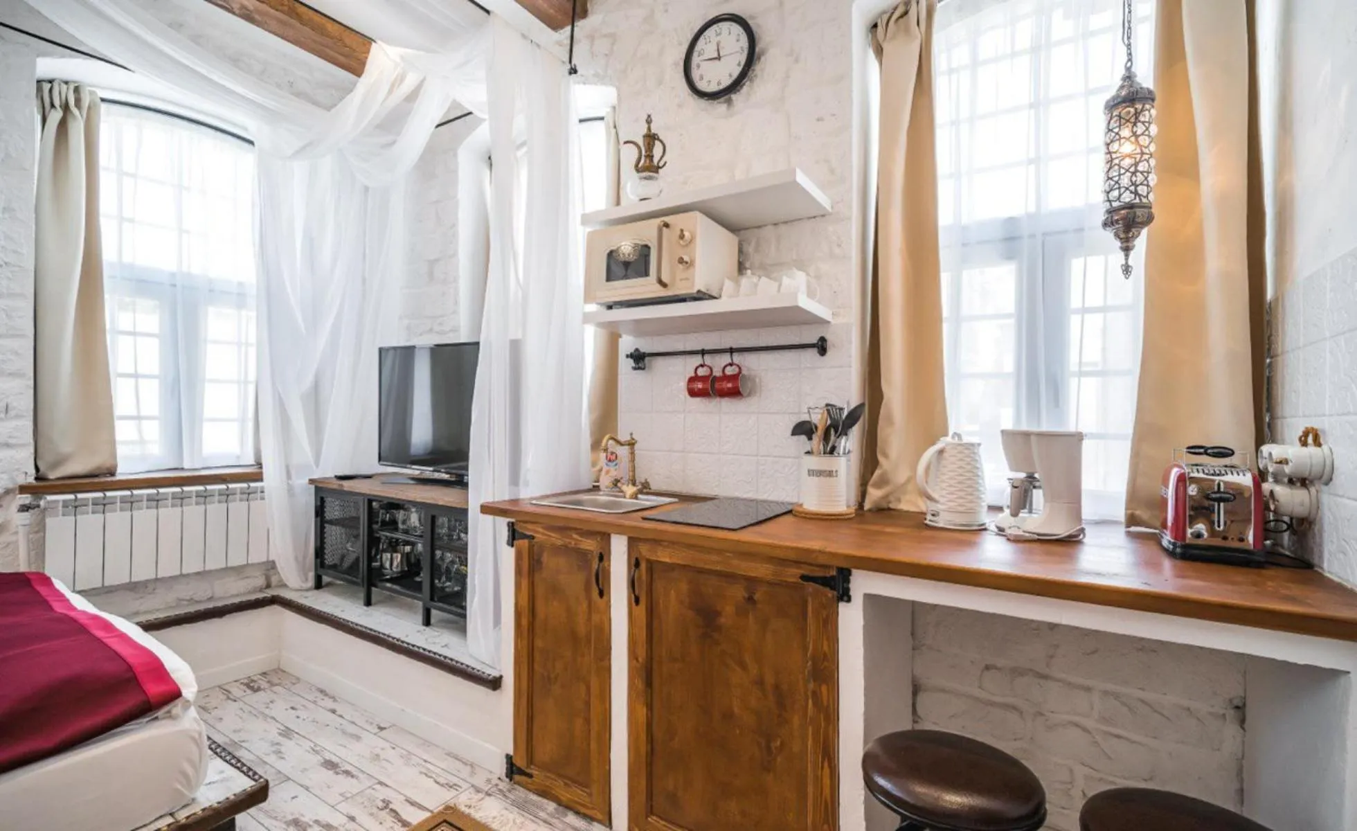 kitchen in R Studios Old Baku