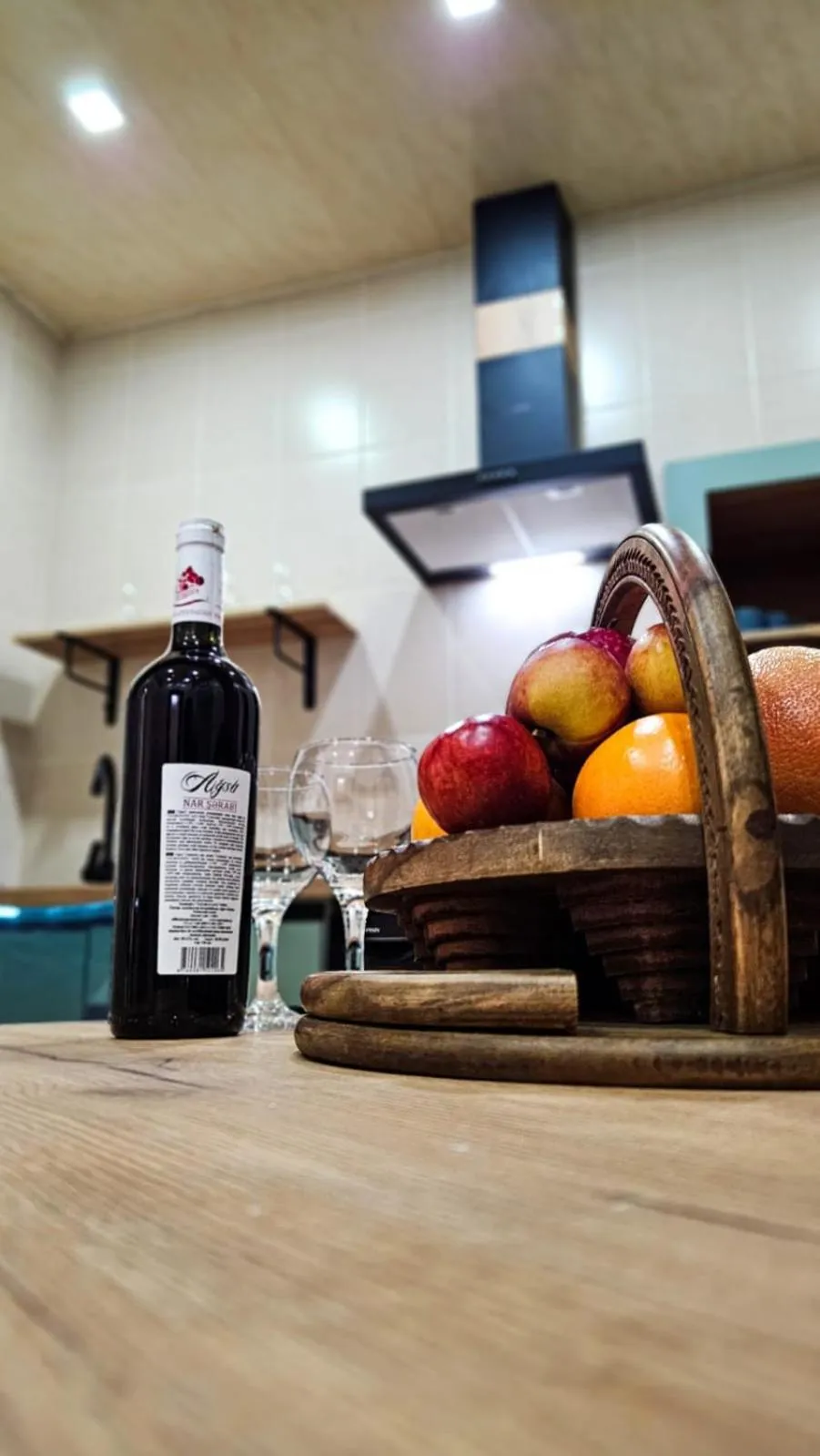 Kitchen or kitchenette in R Studios Old Baku