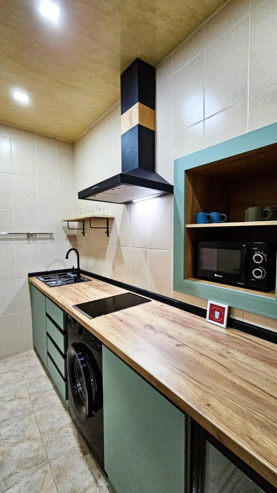 Kitchen or kitchenette in R Studios Old Baku