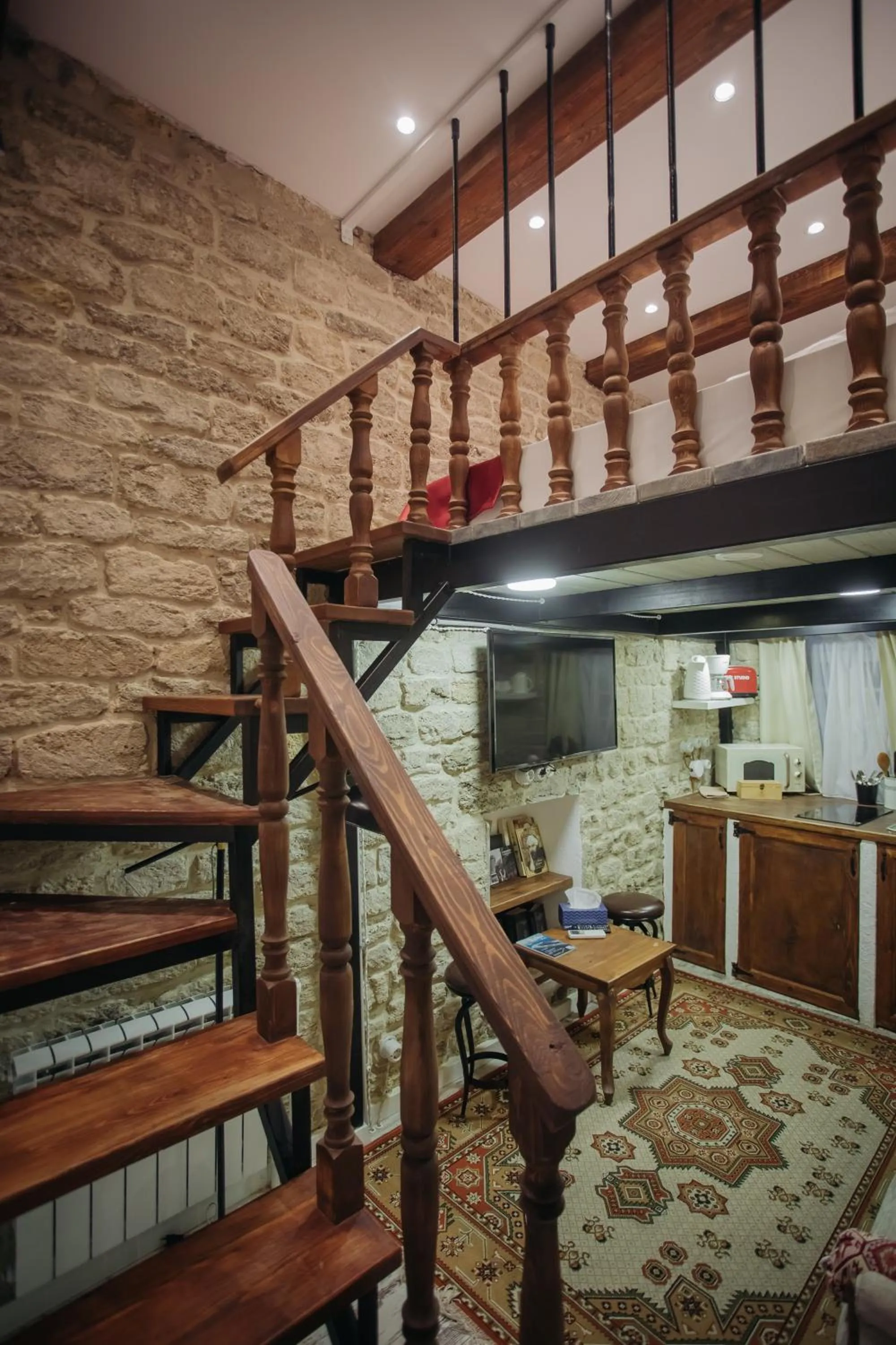 Kitchen or kitchenette in R Studios Old Baku