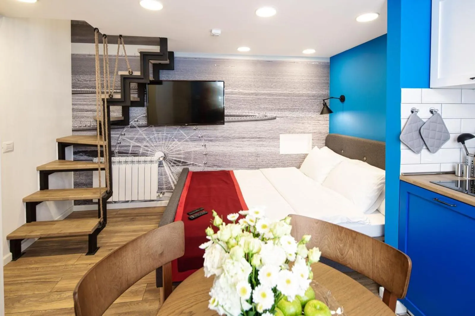 Bed in R Studios Old Baku