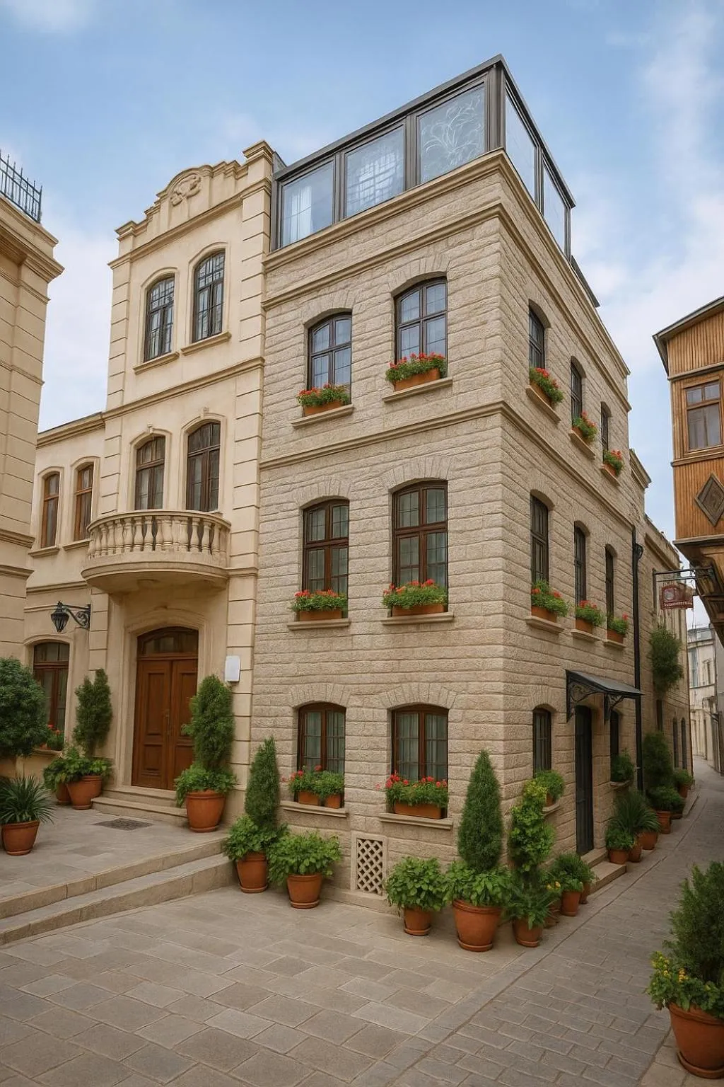 Property building in R Studios Old Baku