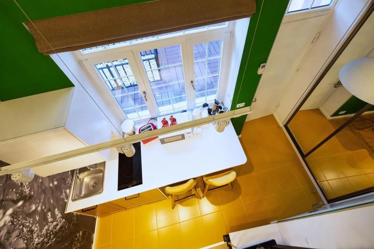 Kitchen or kitchenette in R Studios Old Baku