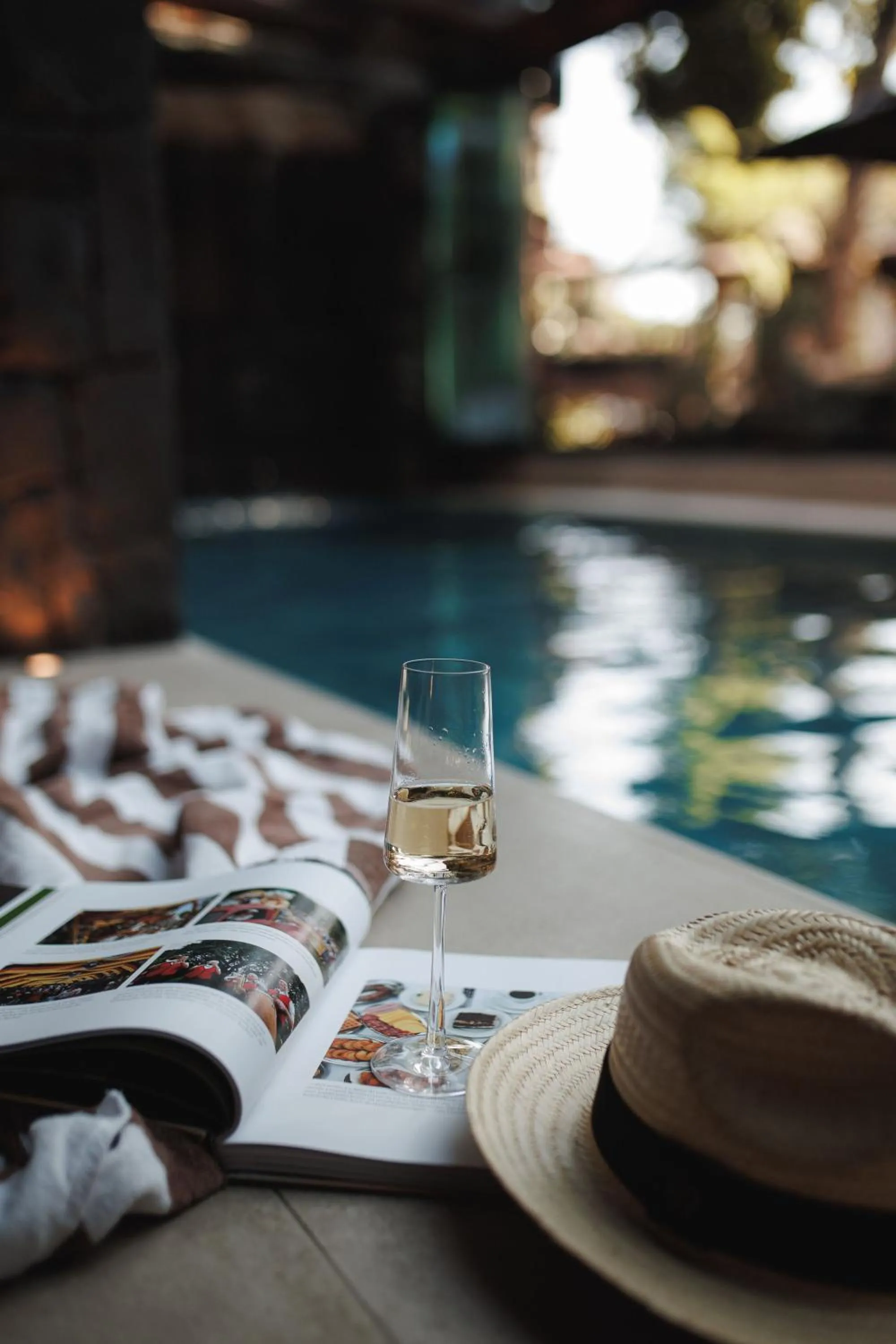 Swimming pool in Hotel Valle Dincanto