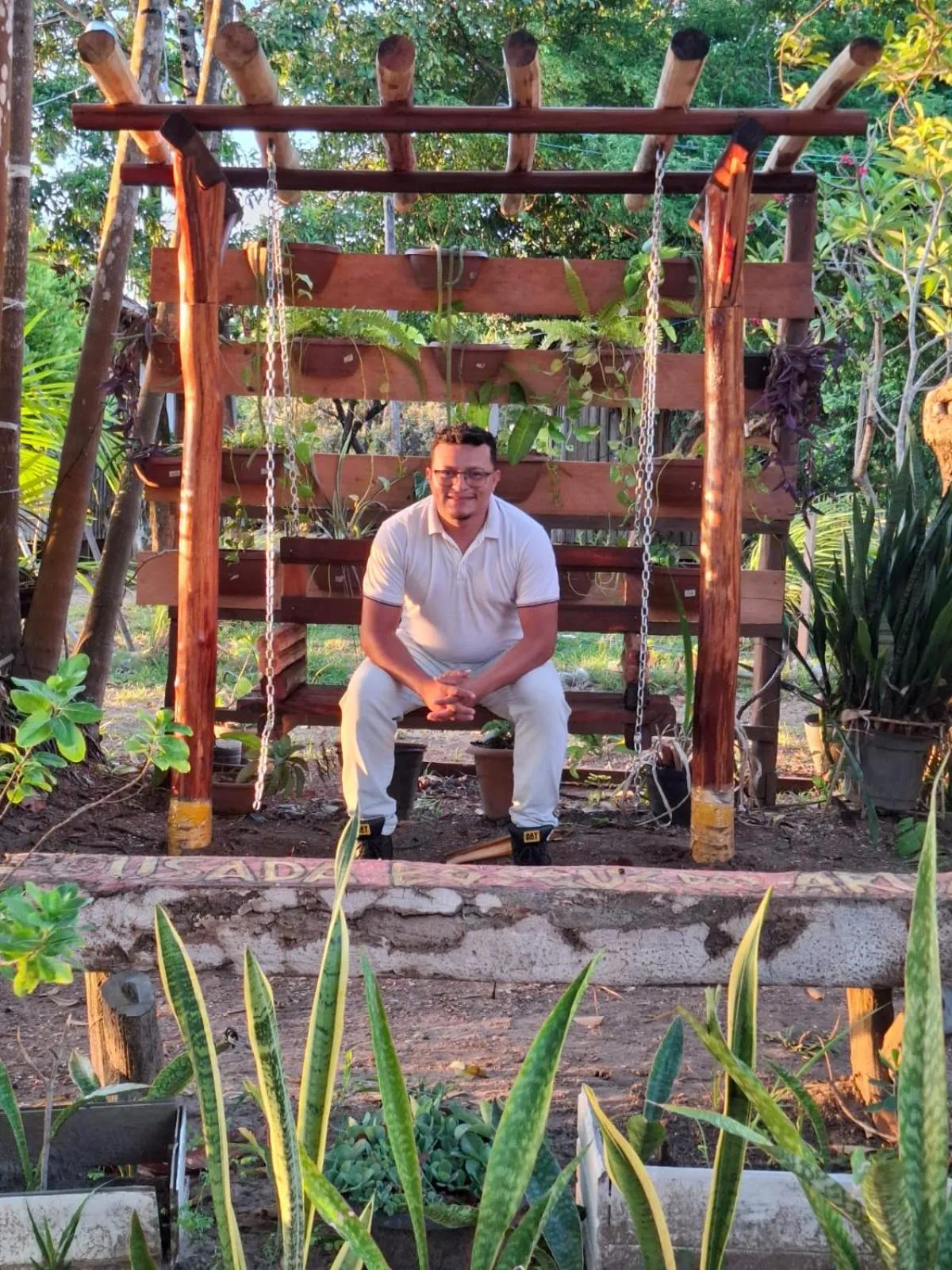Garden in Pousada Bosque dos Aruãs