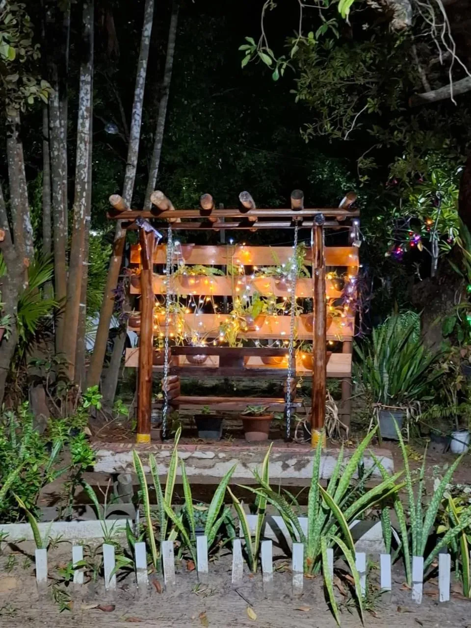 Garden in Pousada Bosque dos Aruãs