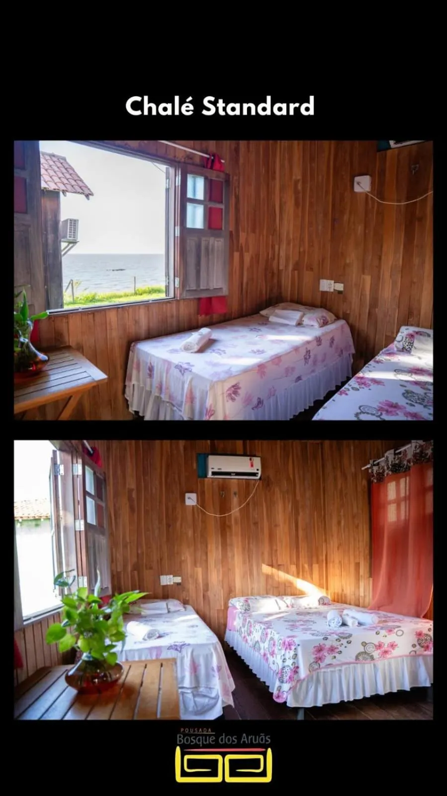 Photo of the whole room, Bed in Pousada Bosque dos Aruãs