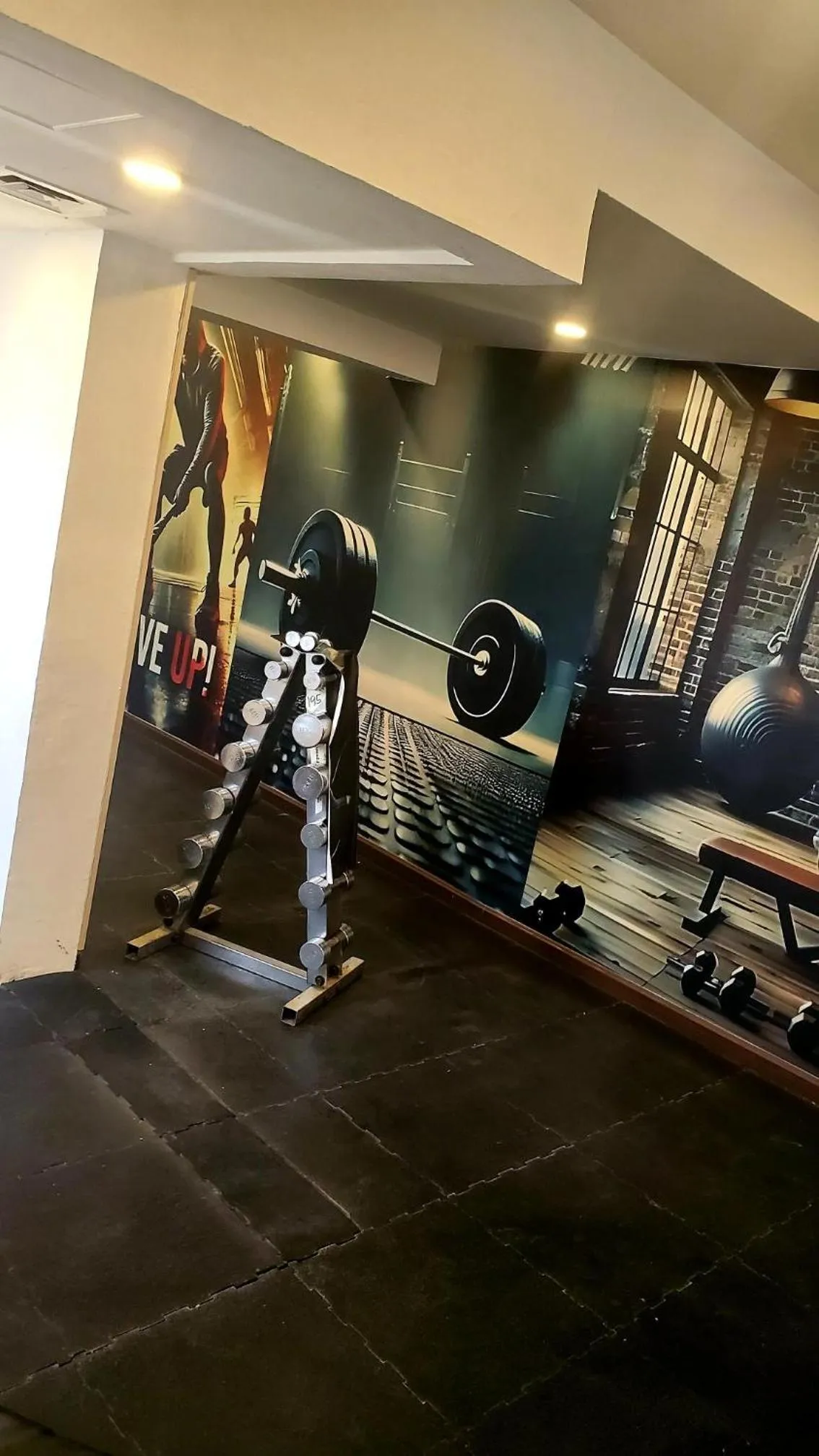 Fitness centre/facilities in Aldar Hotel